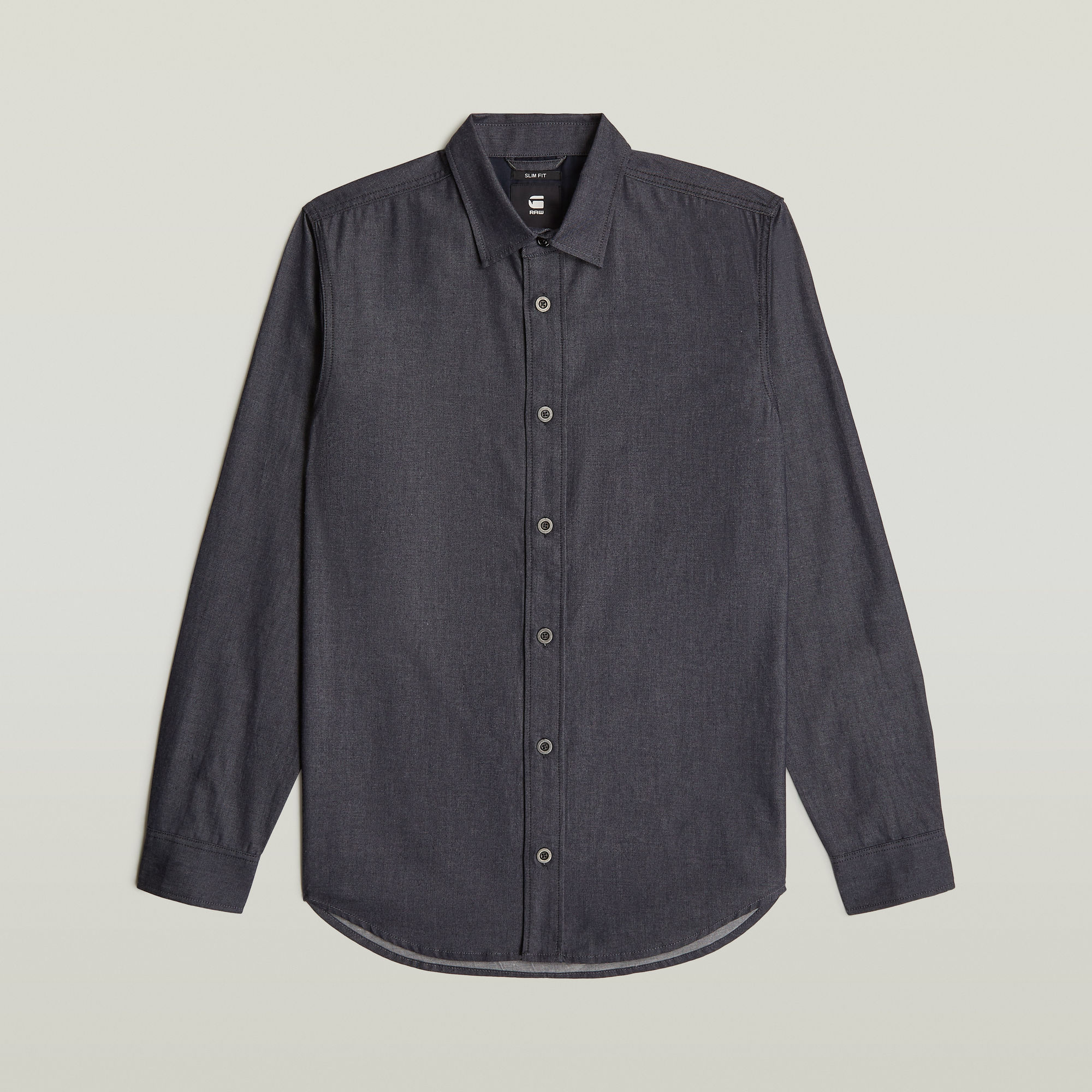 

Clean Slim Shirt - Dark blue - Men