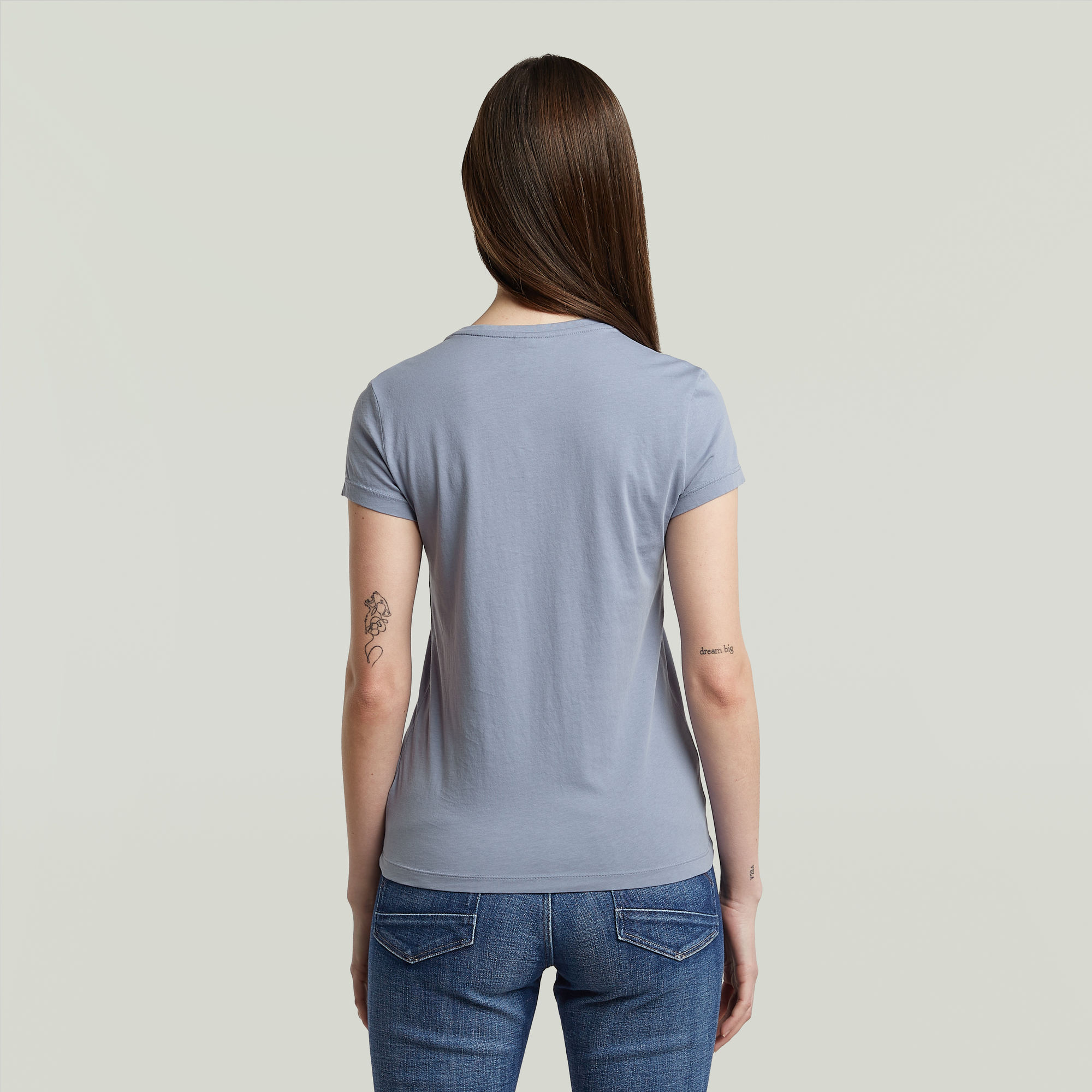 G-Star RAW Eyben Slim Top 2.0 Paars Dames