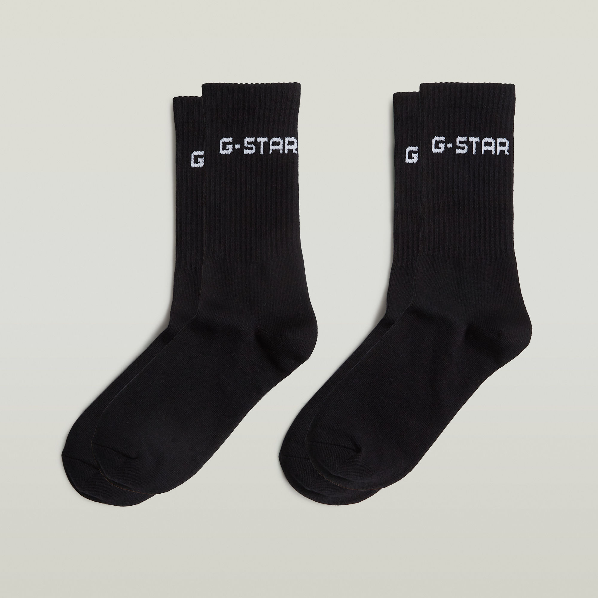 Sport Socken 2-Pack - Schwarz - Herren