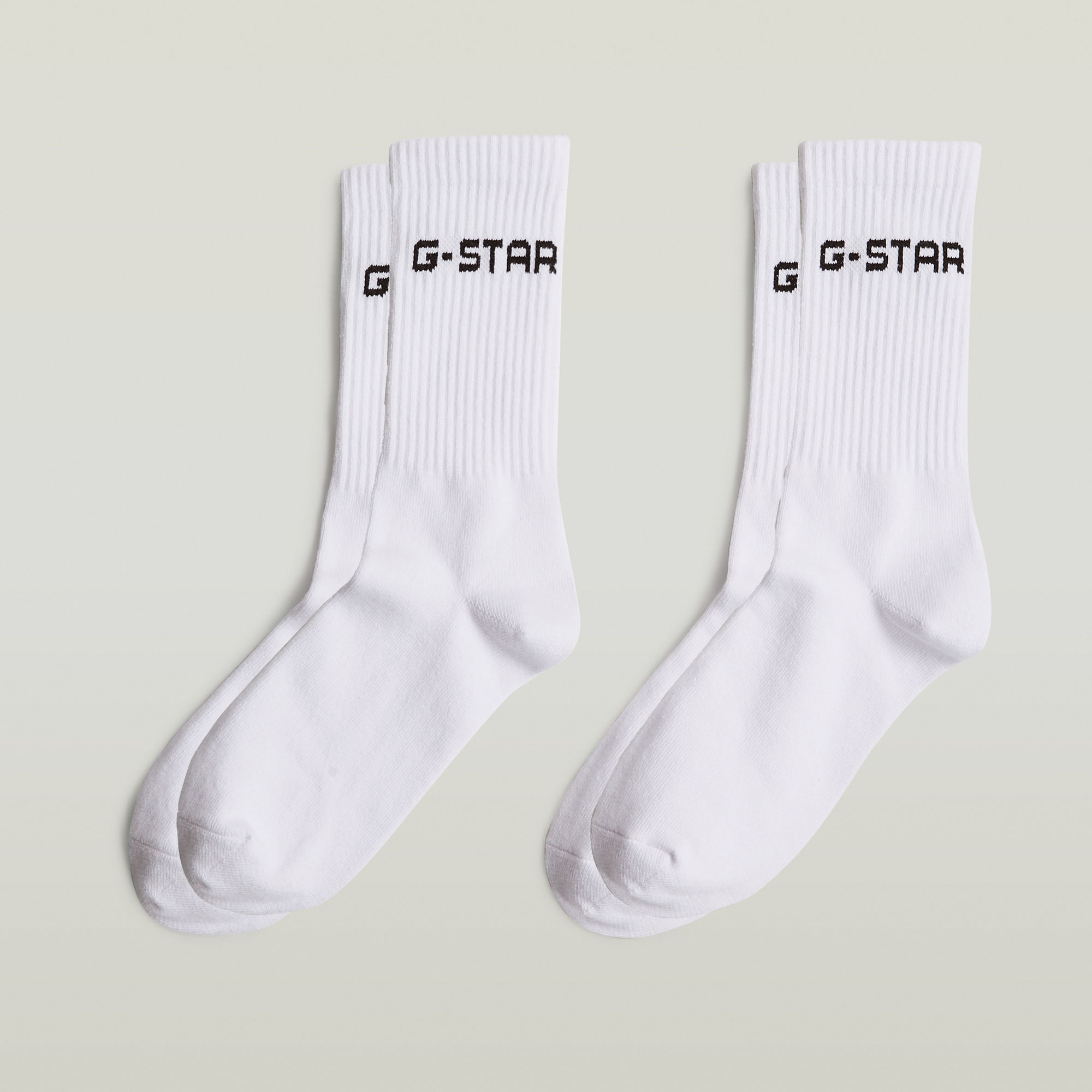 G-Star RAW Sport Sok Set Van 2 Wit Heren