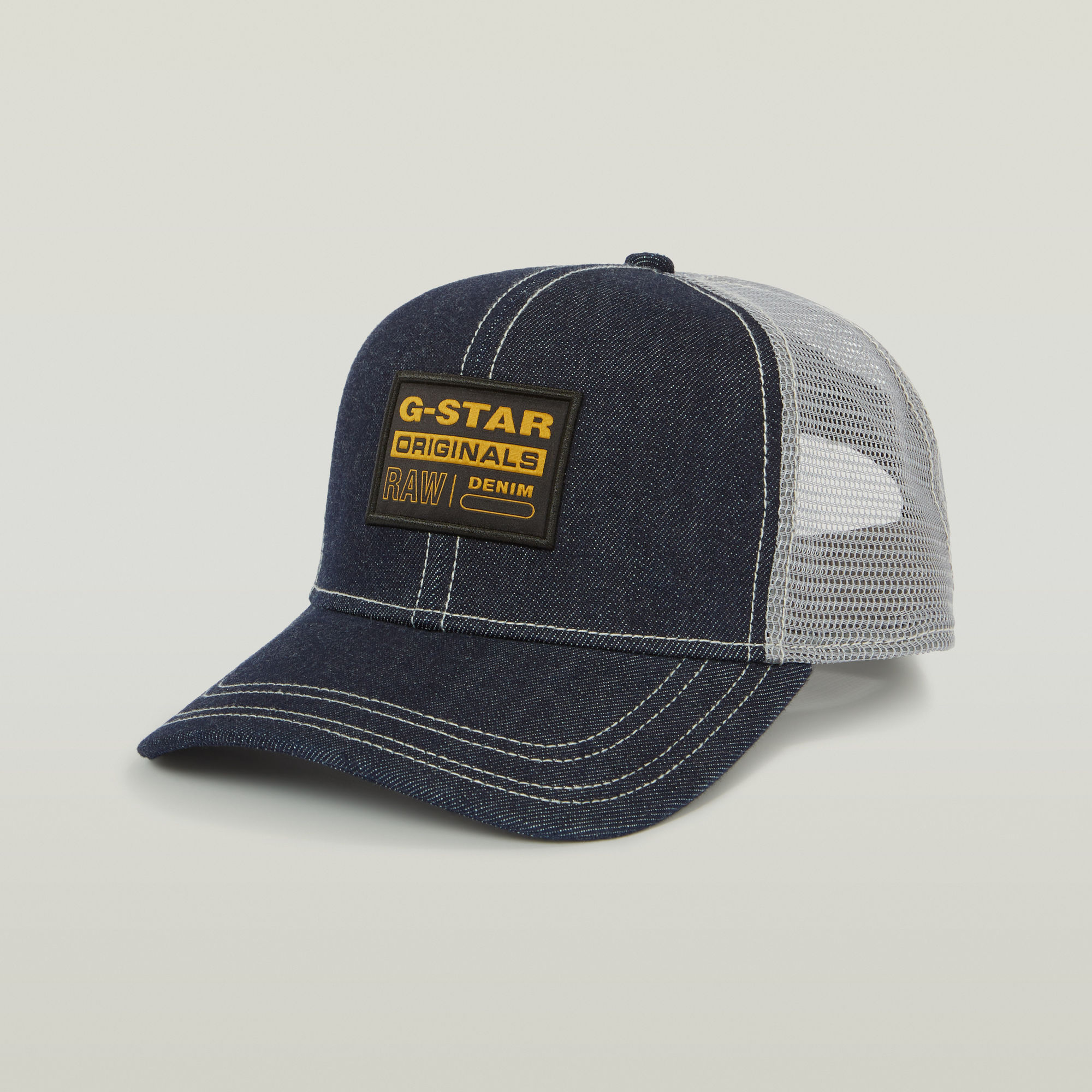 G-Star RAW Denim Embro Baseball Trucker Cap Donkerblauw Heren
