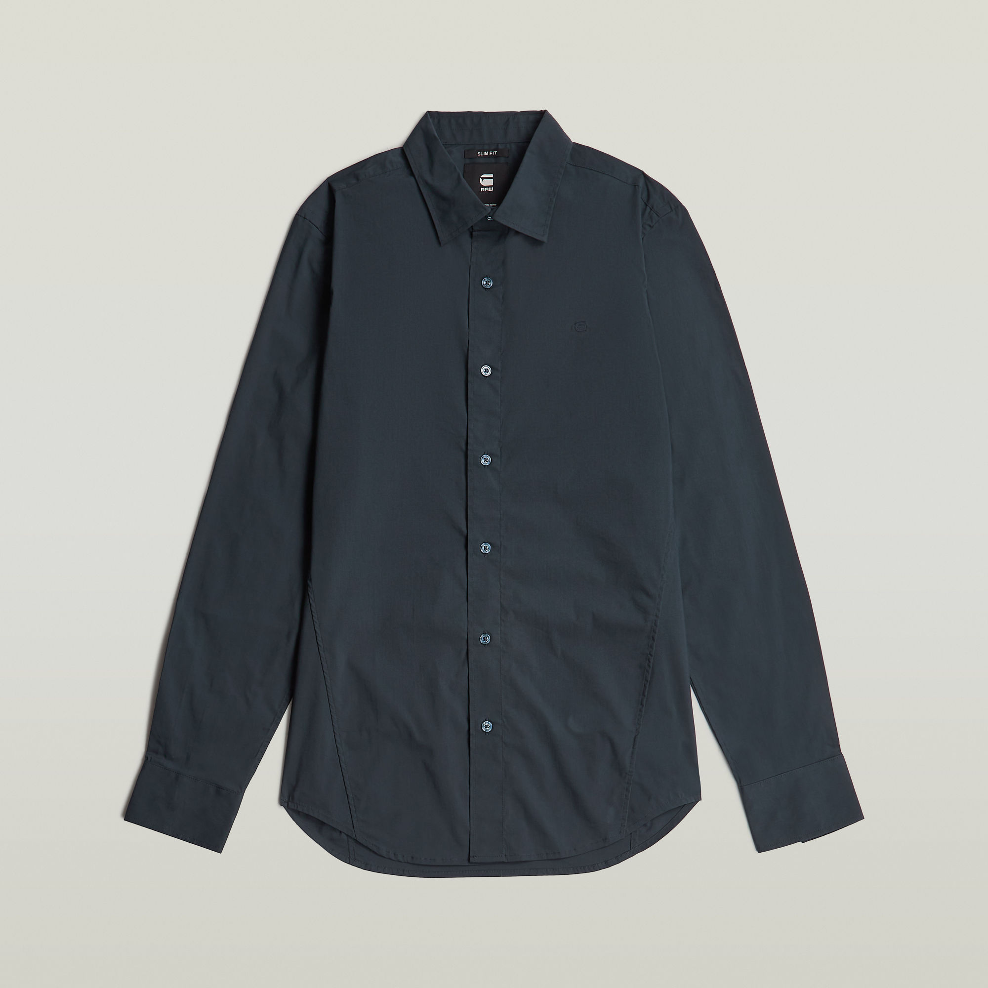 G-Star RAW Uniform Slim Shirt Donkerblauw Heren