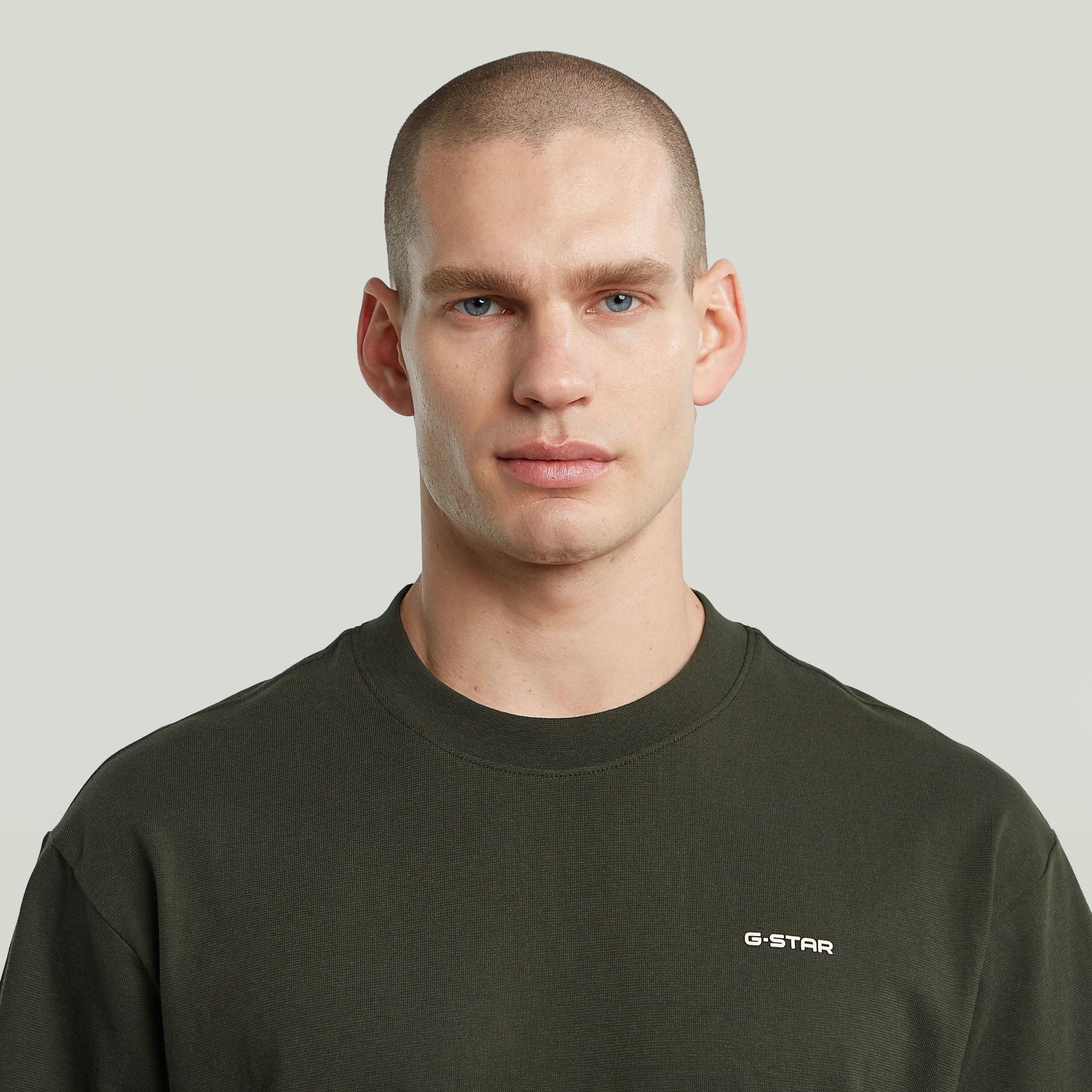 G-Star RAW Boxy Base T-shirt Grijs Heren
