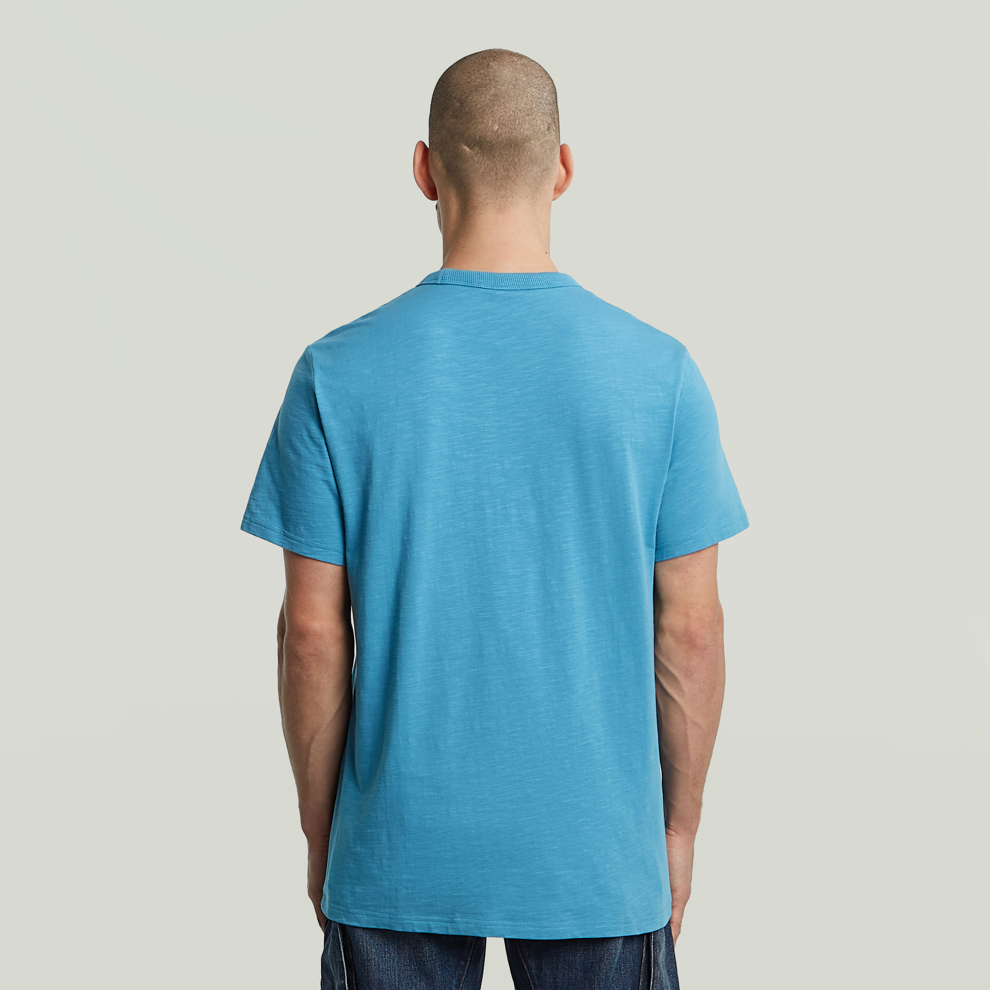 G-Star RAW Nifous T-shirt Midden blauw Heren