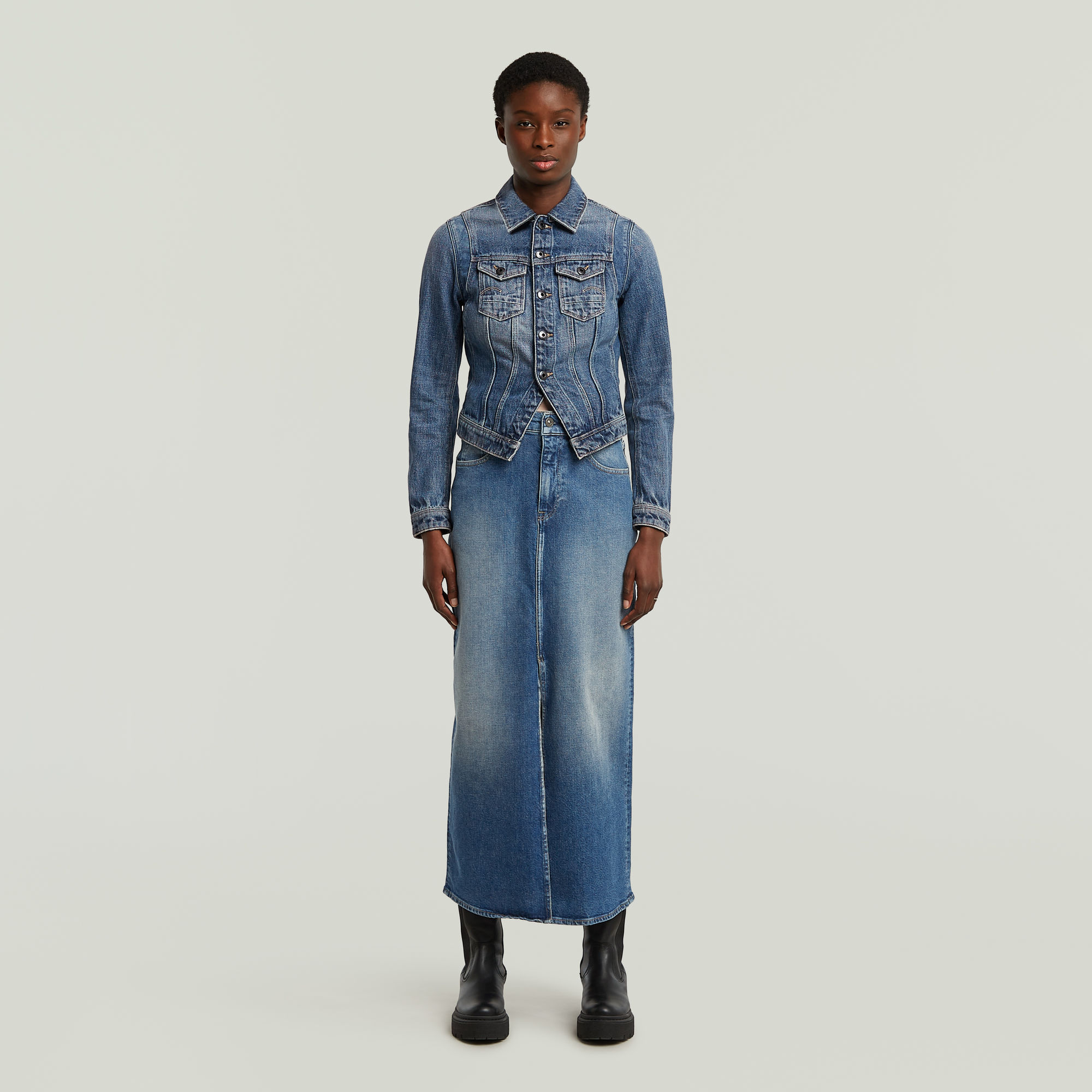 G-Star RAW Pitchched Hem Slim Jack Anders Dames