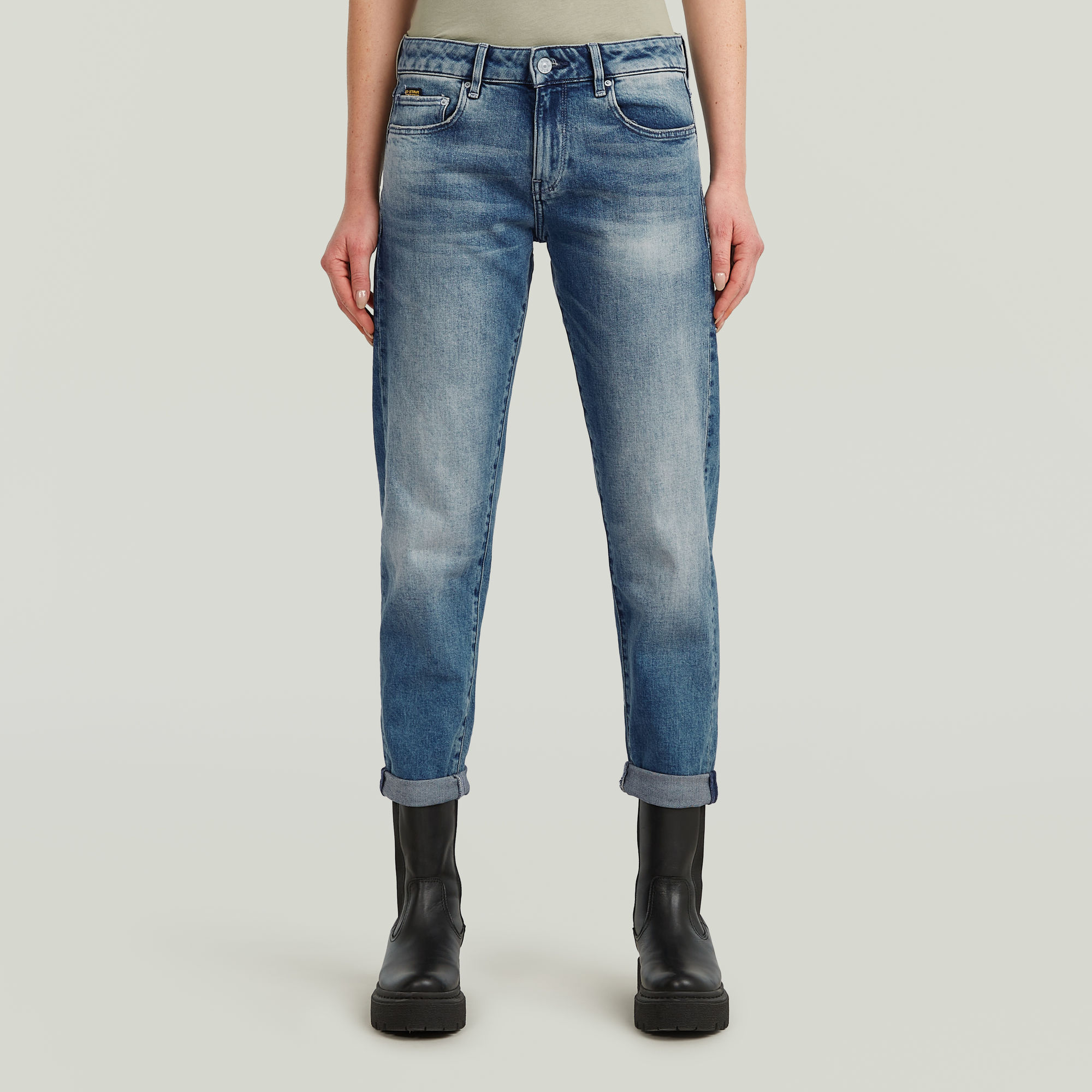 Kate Boyfriend Jeans II - Hellblau - Damen