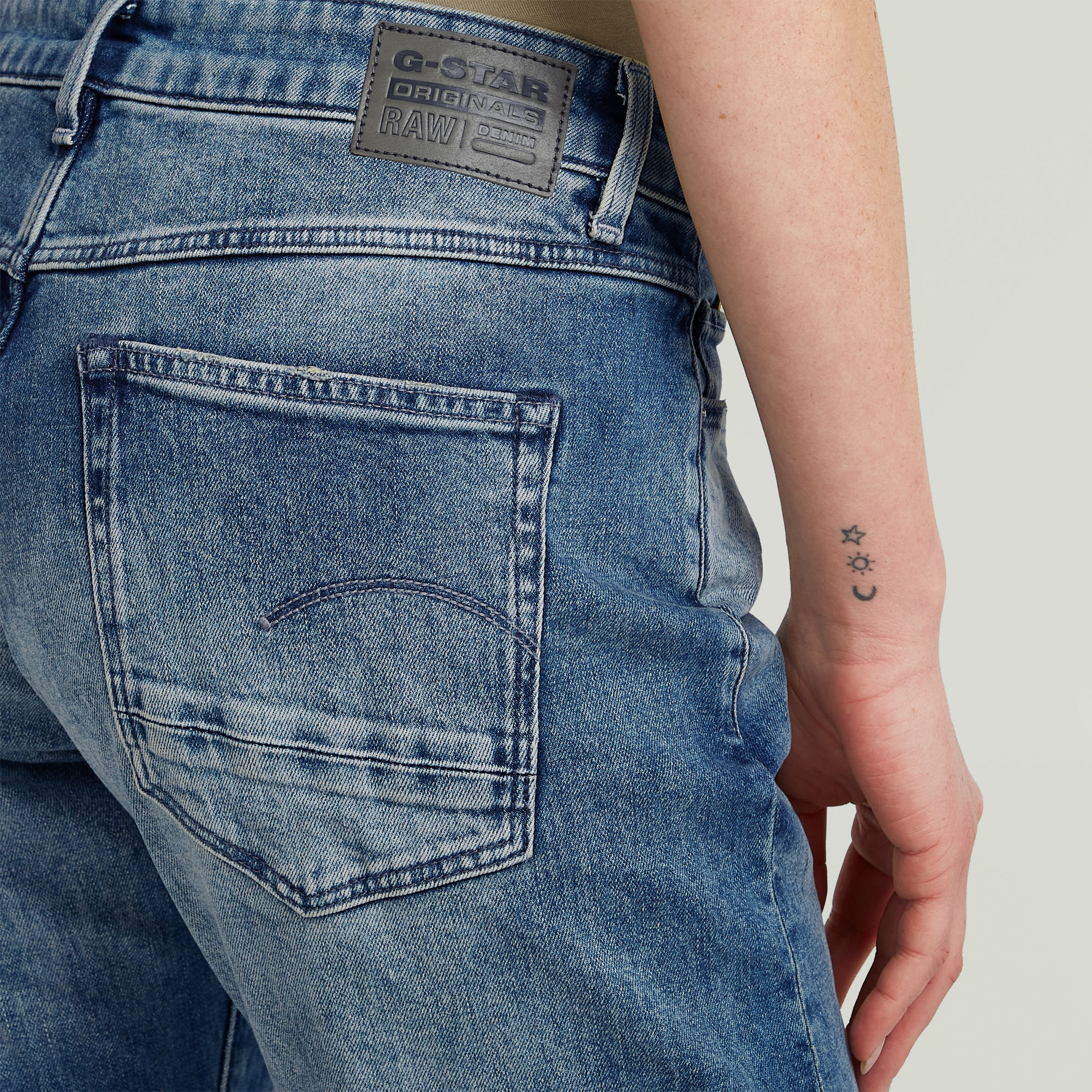 G-Star RAW Kate Boyfriend Jeans II Lichtblauw Dames