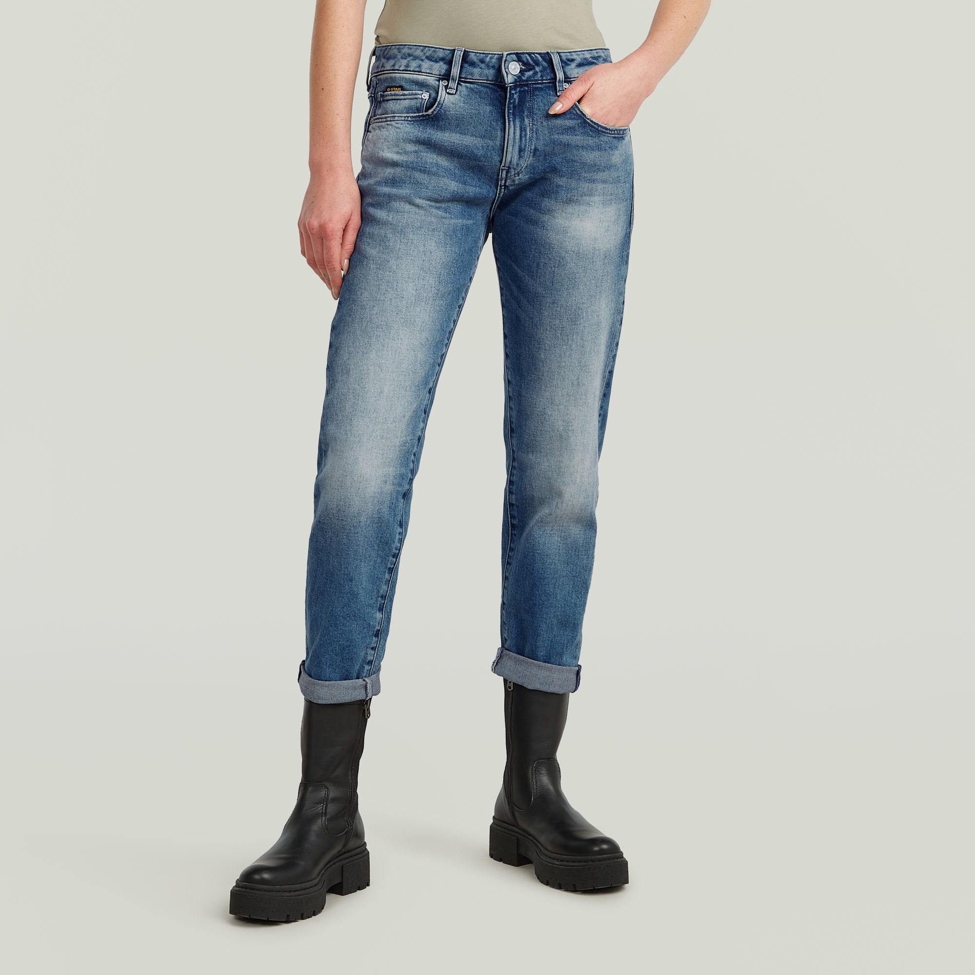 G-Star RAW Kate Boyfriend Jeans II Lichtblauw Dames