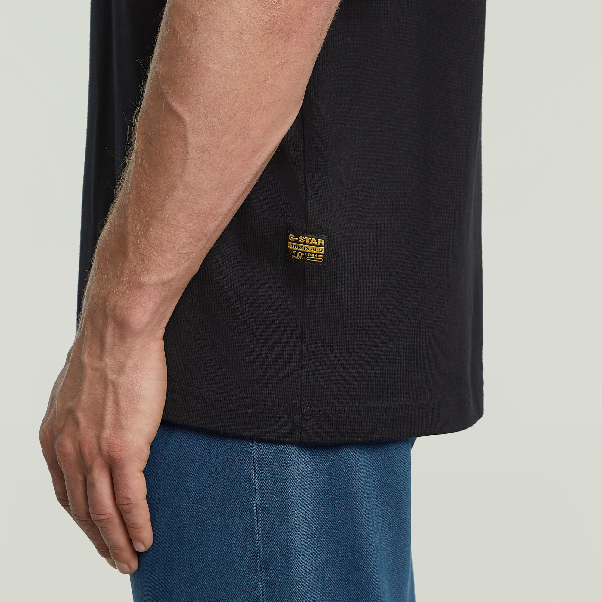 G-Star RAW Shipping Graphic Boxy T-shirt Zwart Heren