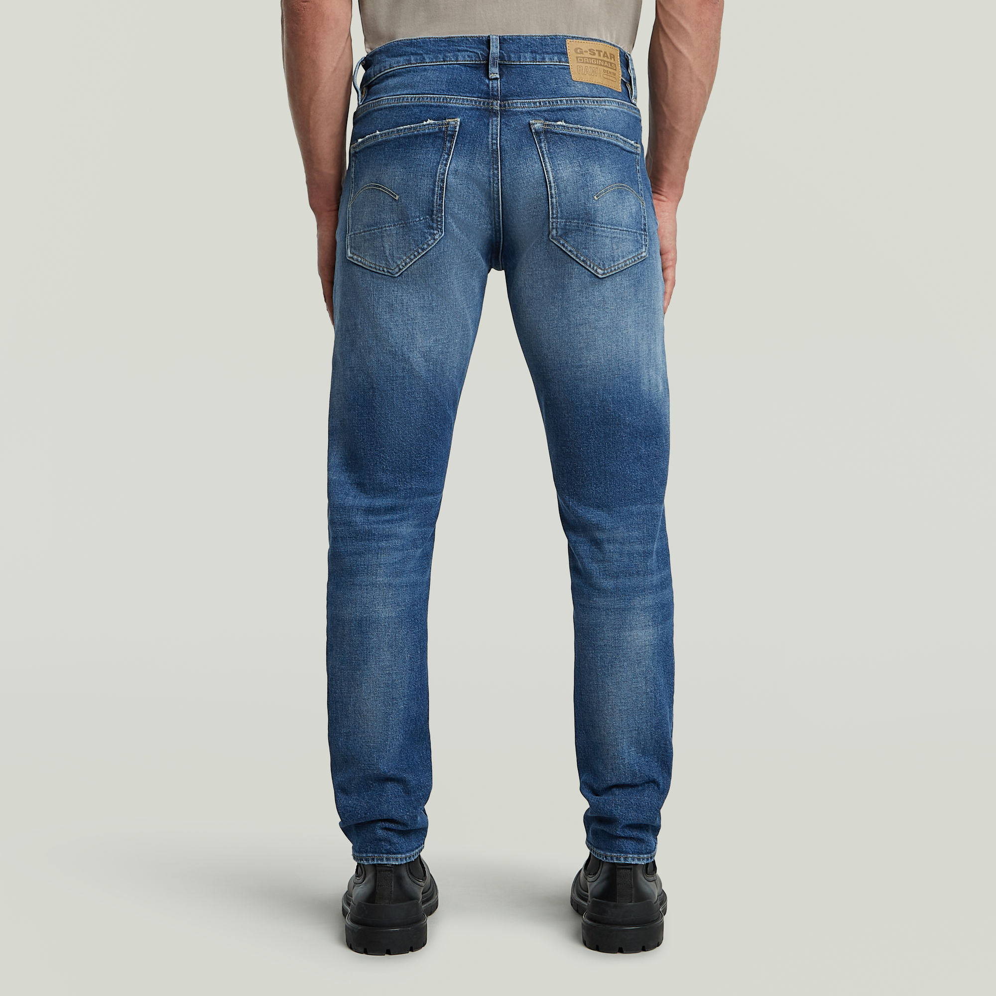 G-Star RAW 3301 Slim Jeans Midden blauw Heren