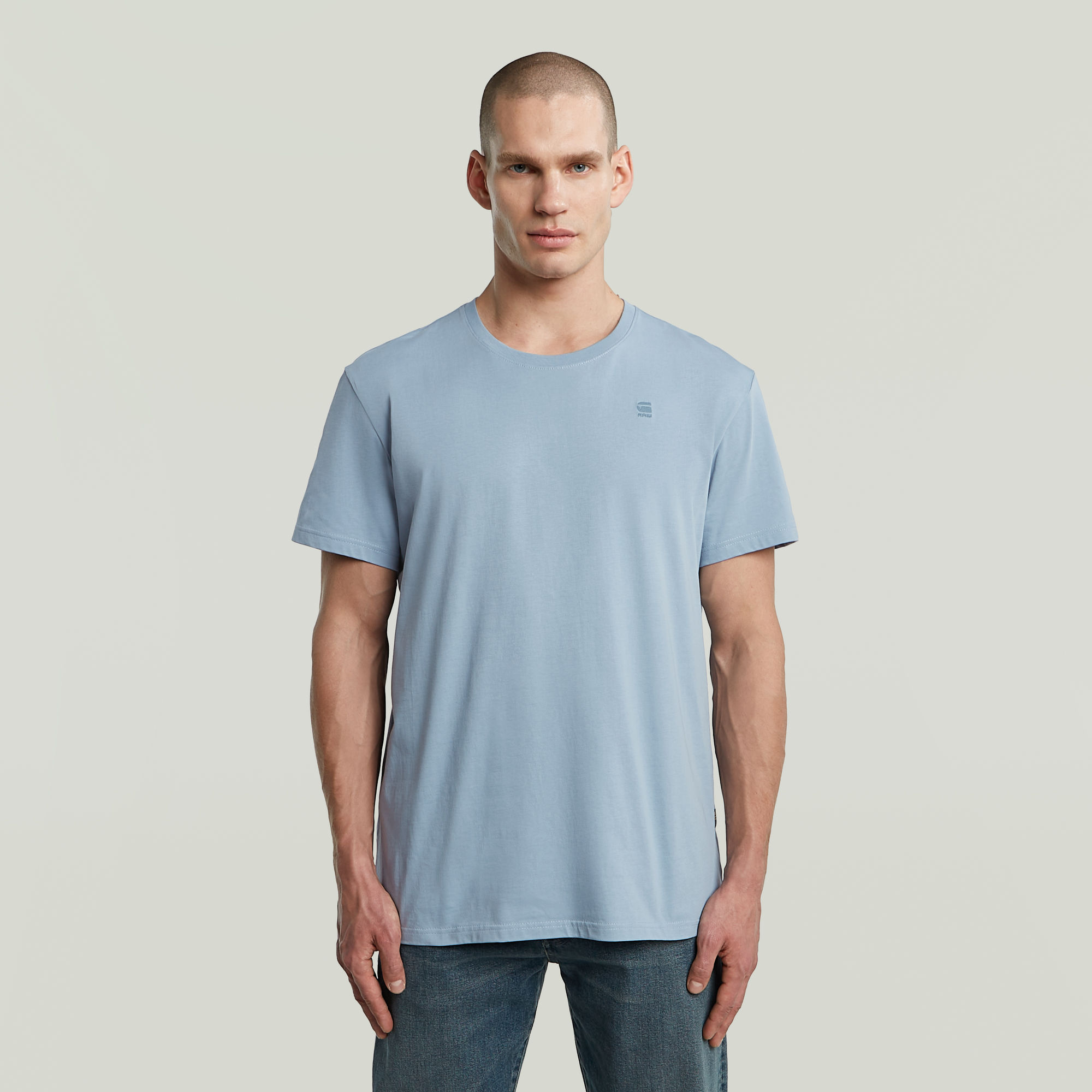 

Base-S T-Shirt - Light blue - Men