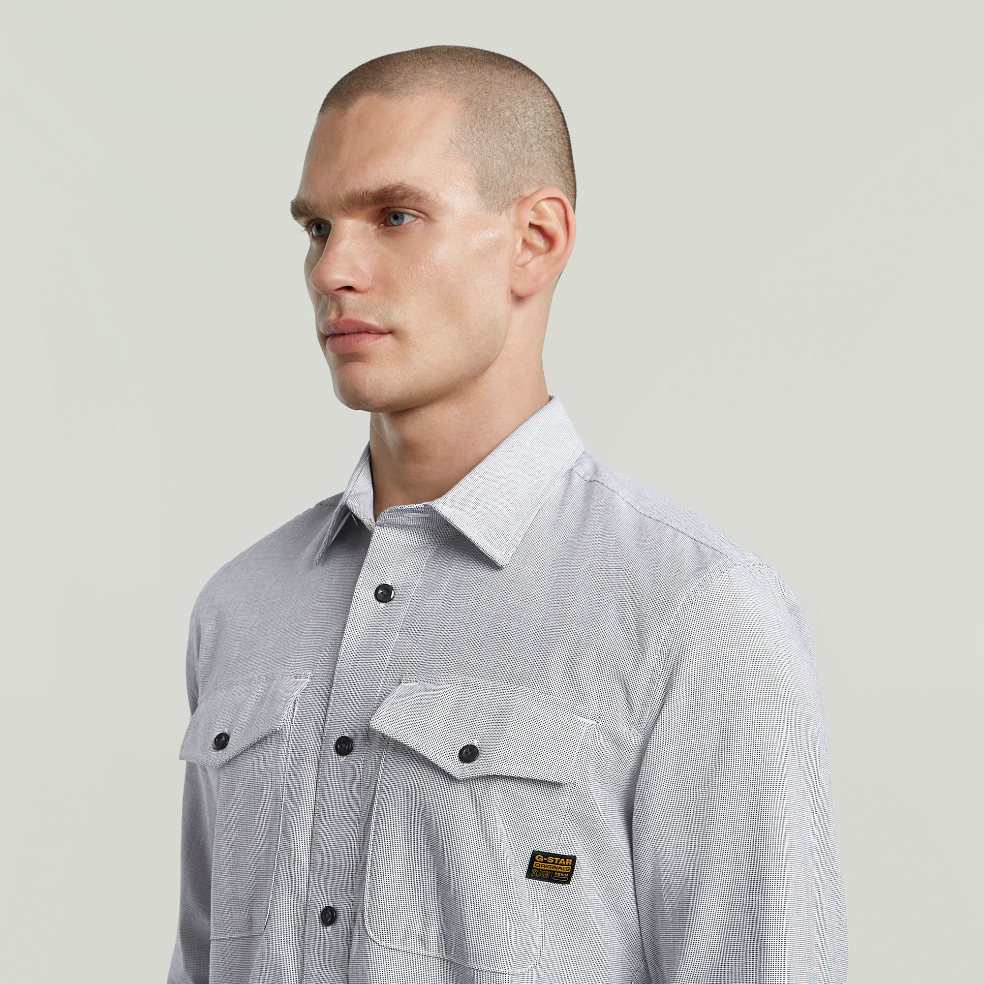 G-Star RAW Marine Slim Overhemd Meerkleurig Heren