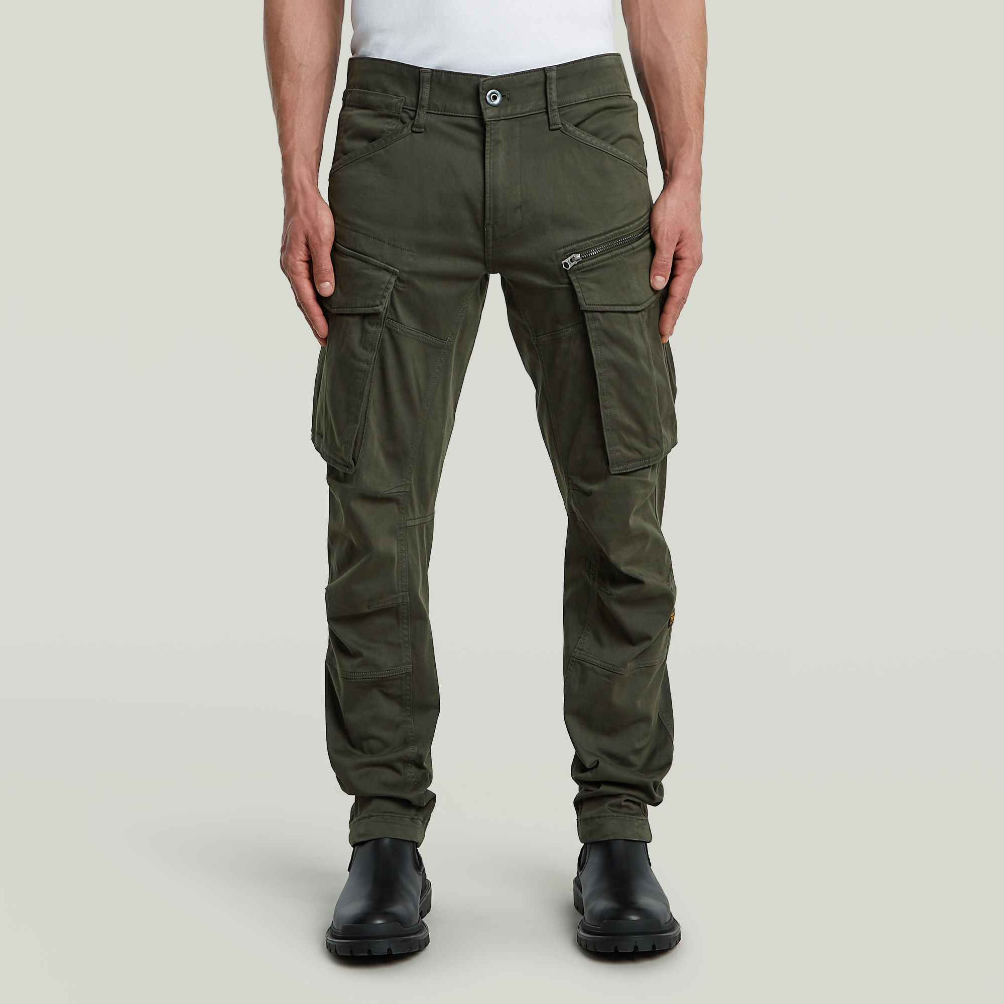 

Rovic Trainer Zip 3D Regular Tapered - Grijs - Heren