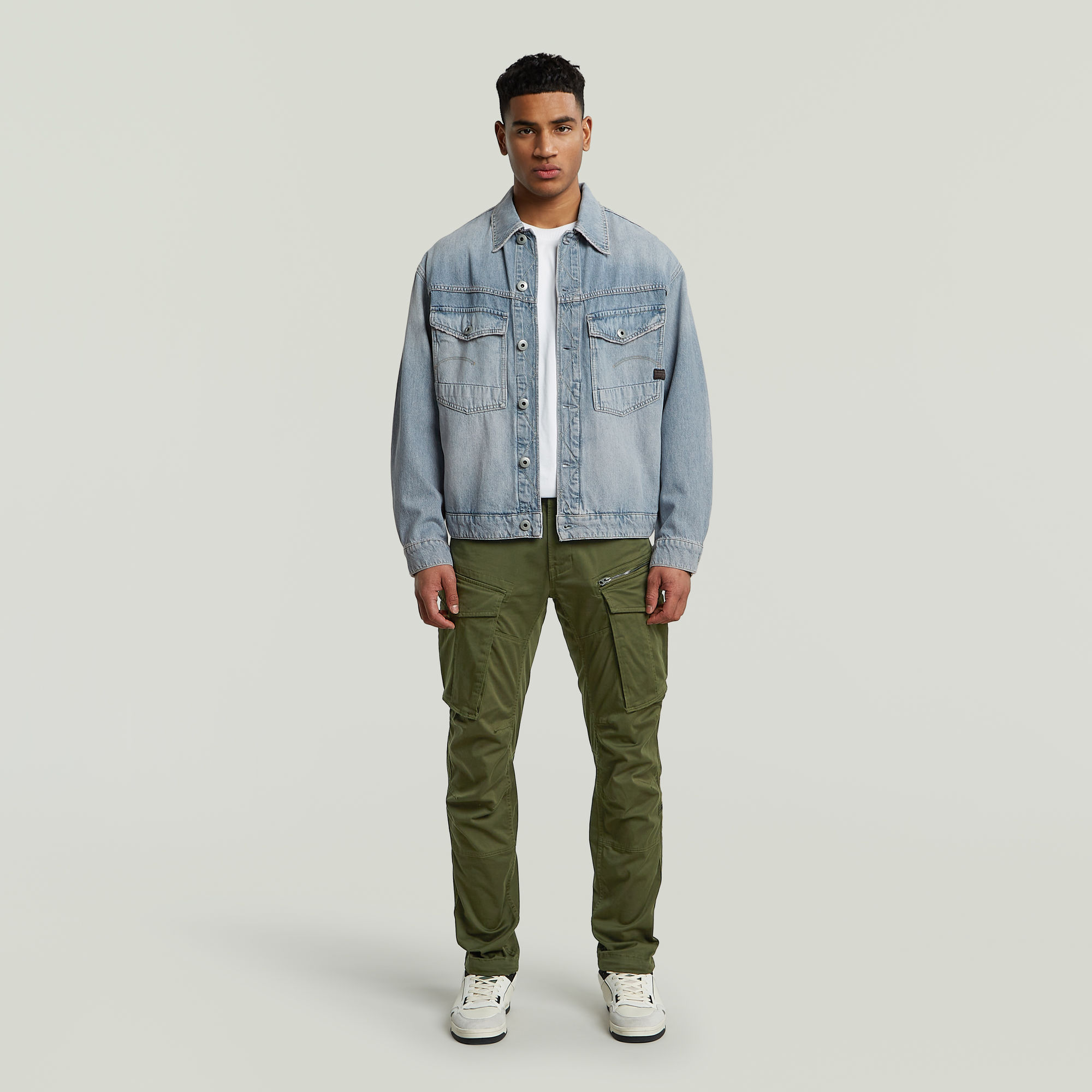 G-Star RAW Jack Dakota Lichtblauw Heren