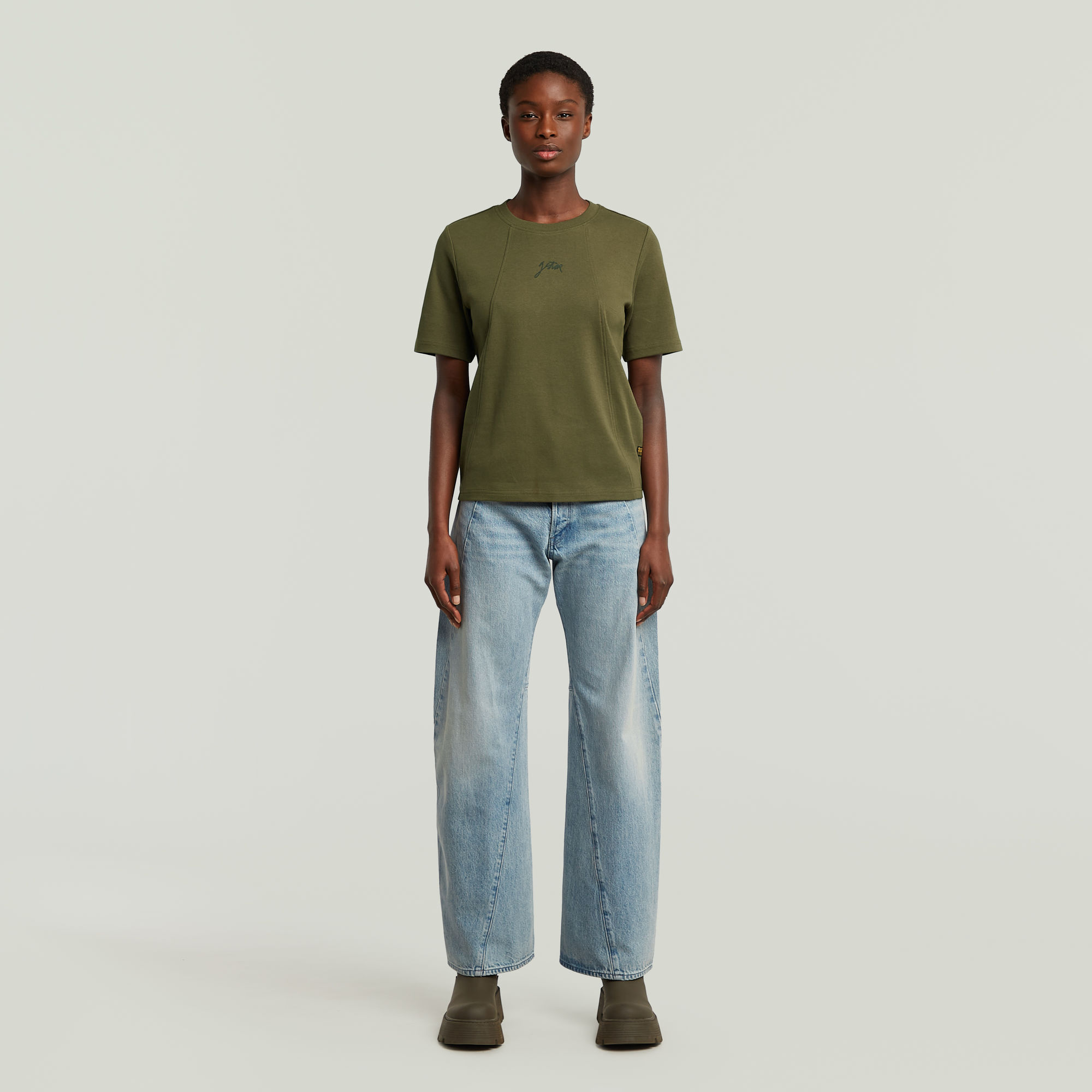 G-Star RAW Contor 3D Wide Jeans Anders Dames