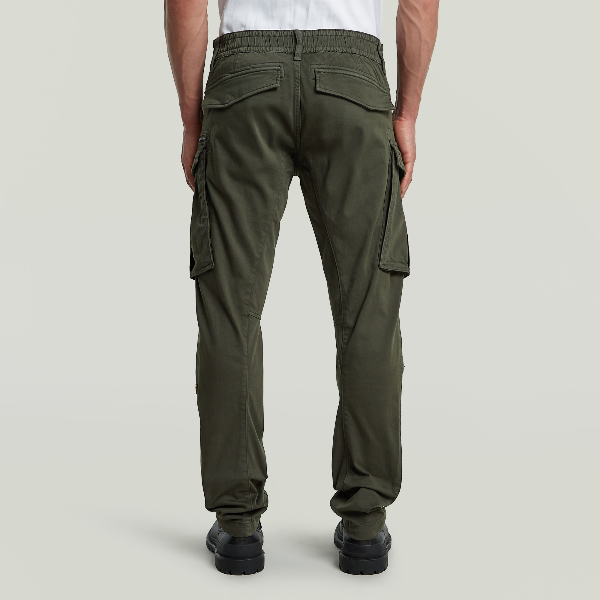 G-Star RAW Rovic Trainer Zip 3D Regular Tapered Grijs Heren