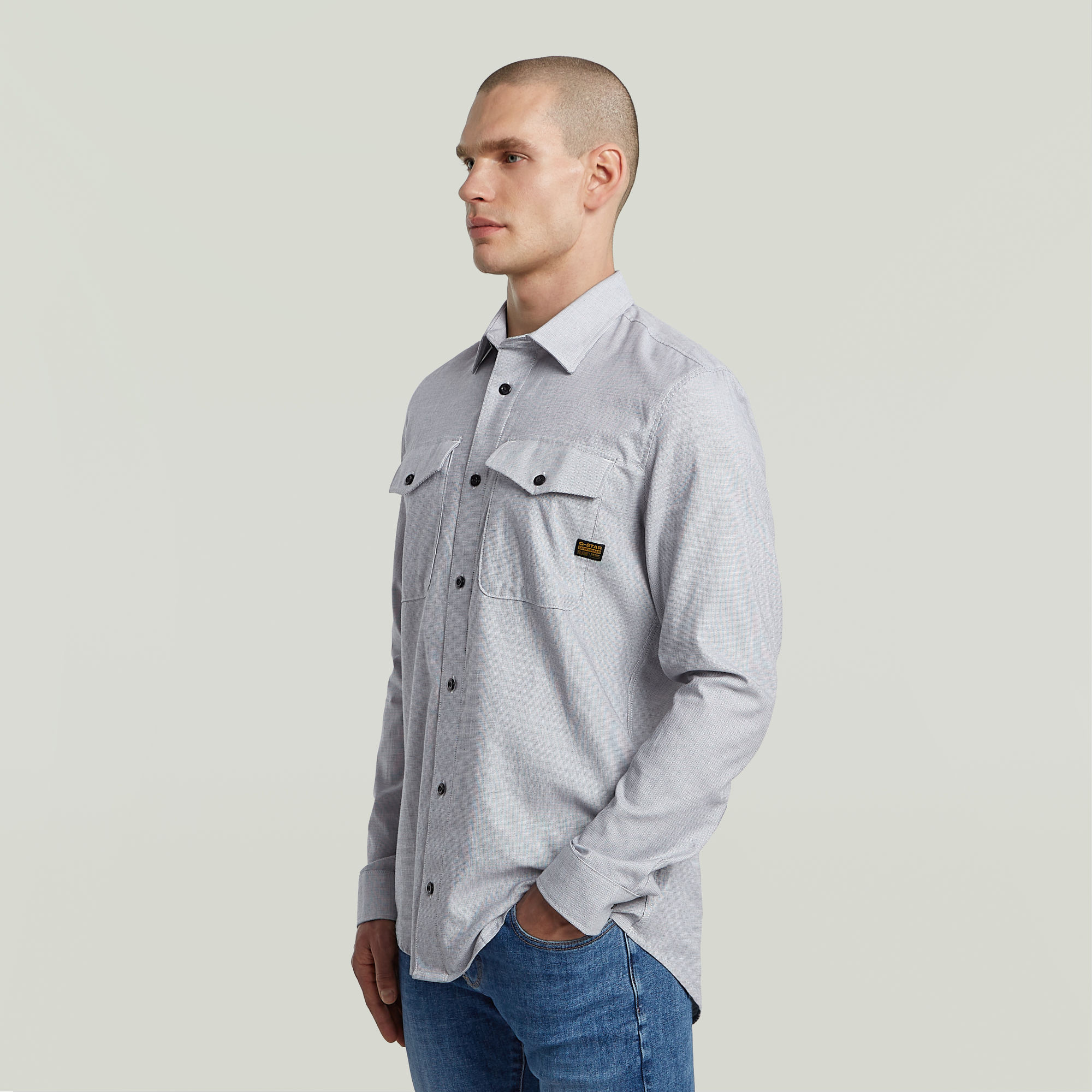 G-Star RAW Marine Slim Overhemd Meerkleurig Heren