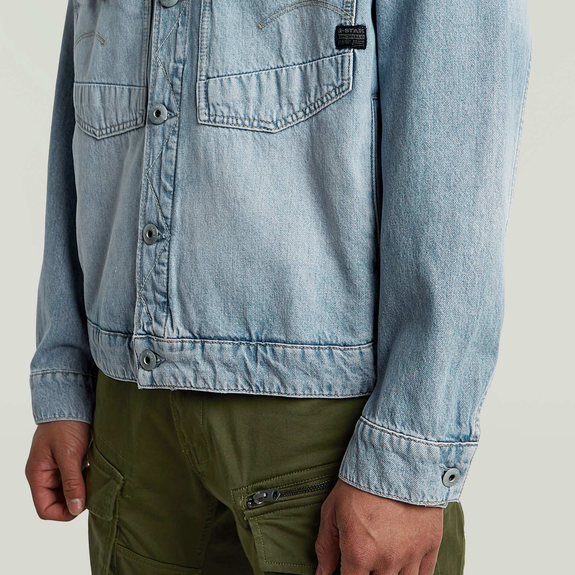 G-Star RAW Jack Dakota Lichtblauw Heren