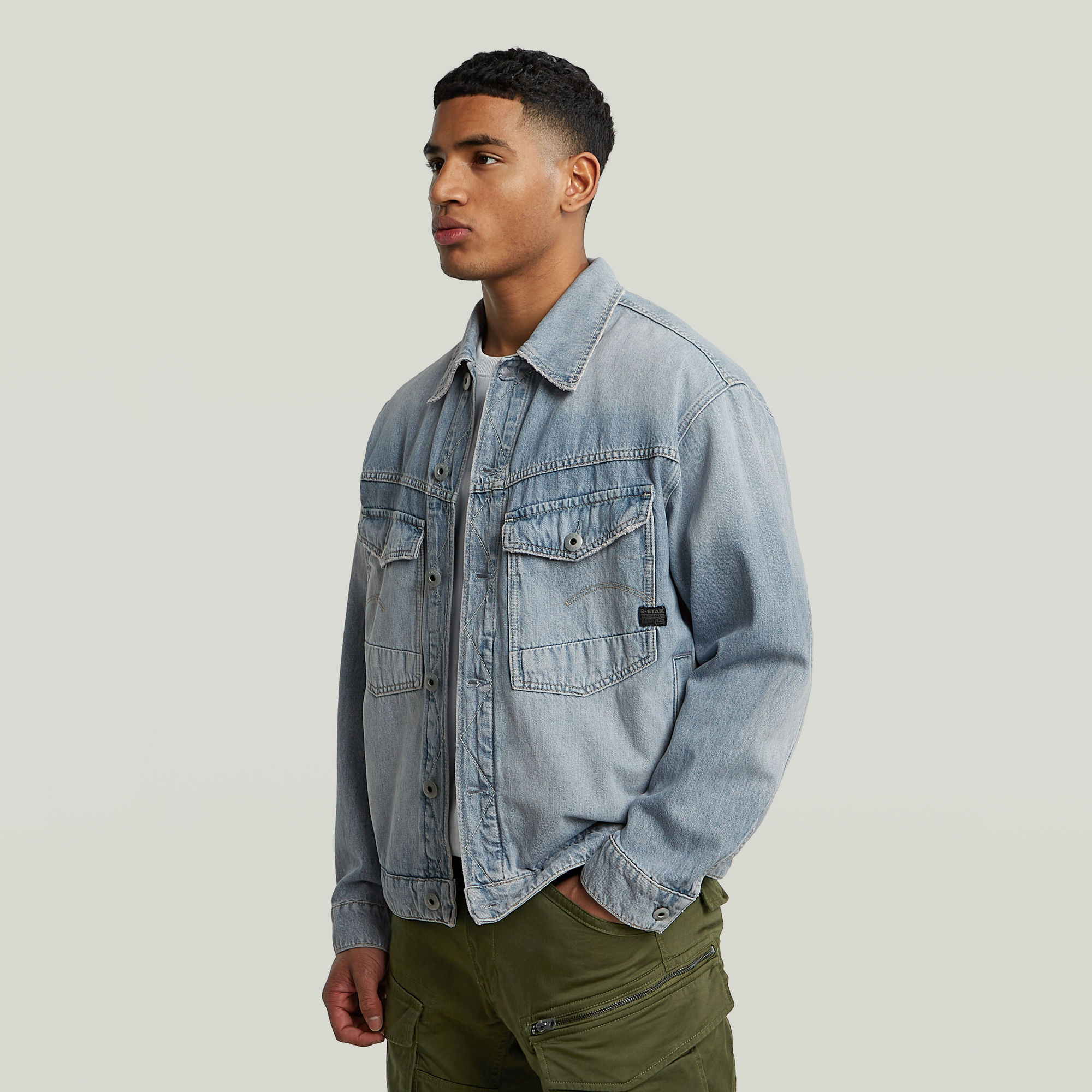 G-Star RAW Jack Dakota Lichtblauw Heren