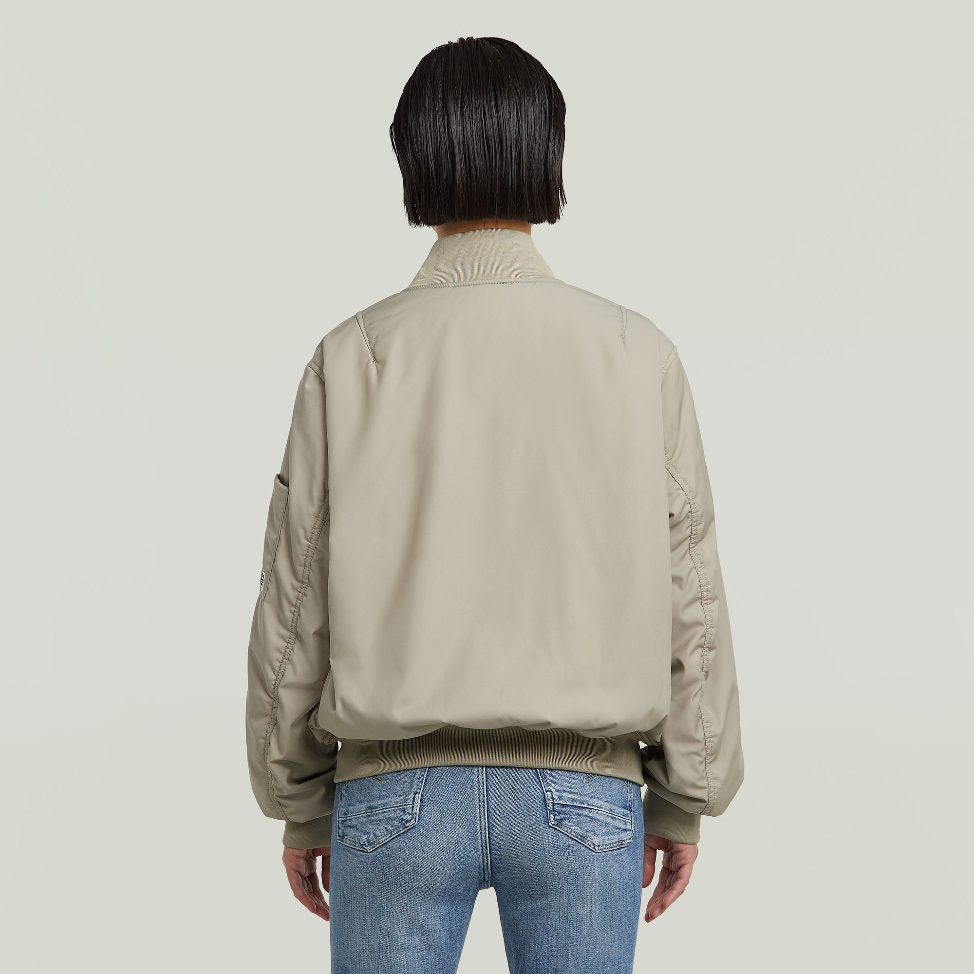 G-Star RAW Bomberjack Gewatteerd Beige Dames