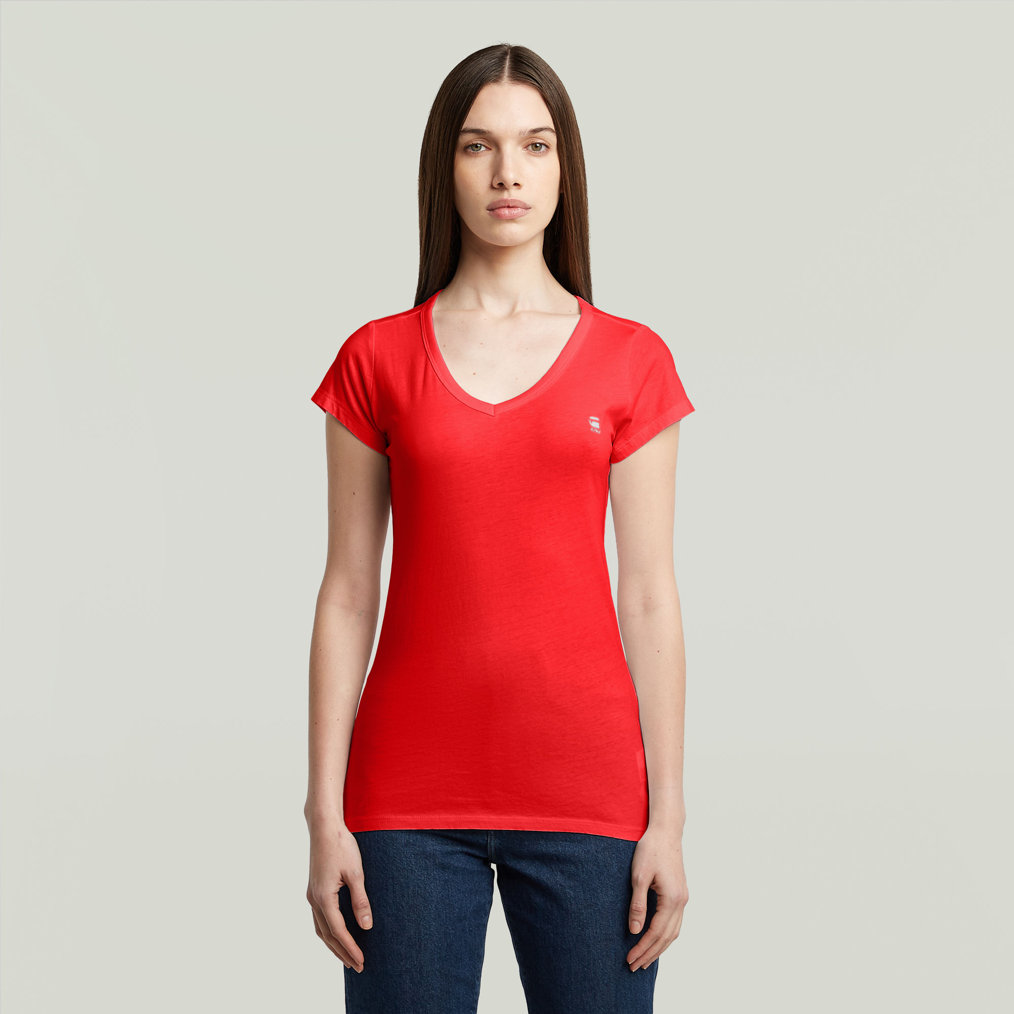 

Eyben Slim V-Neck Top 2-Pack - Multi color - Women