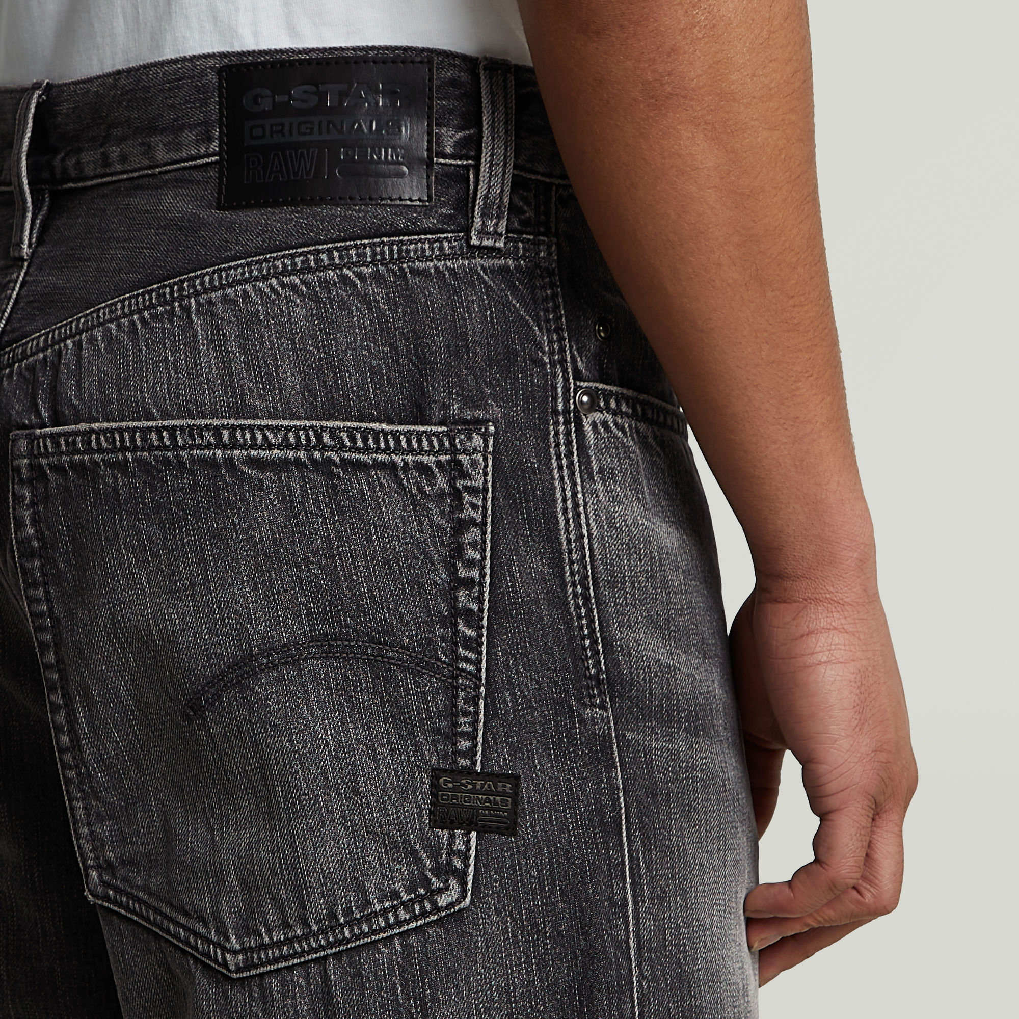 G-Star RAW Type 96 Loose Jeans Grijs Heren
