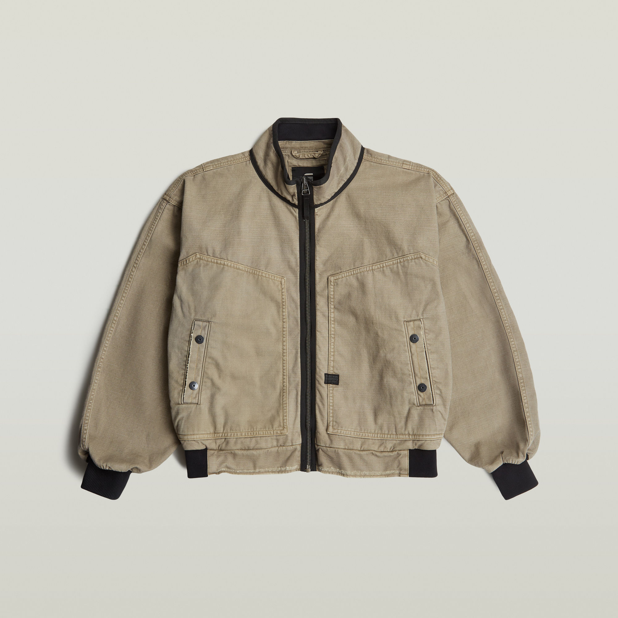 G-Star RAW Oversized Denim Bomberjack Grijs Heren