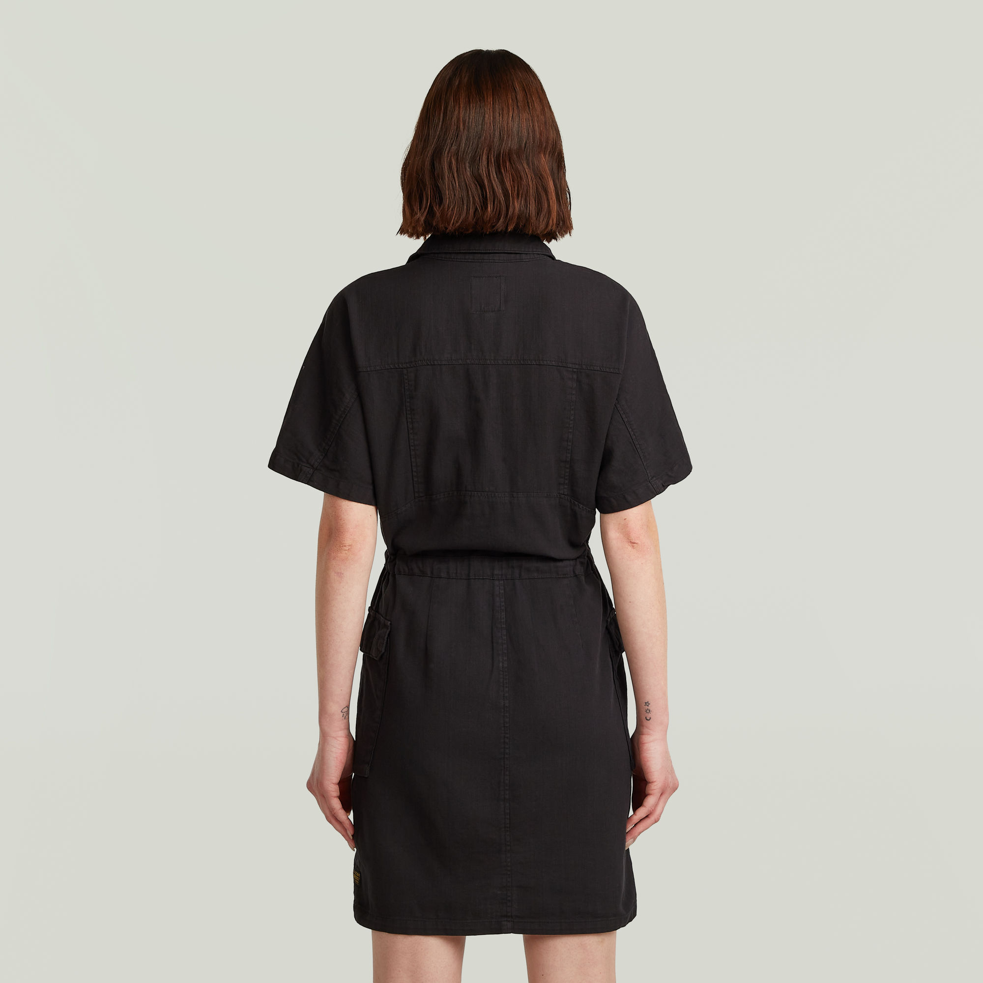 G-Star RAW Soft Utility Jurk Zwart Dames