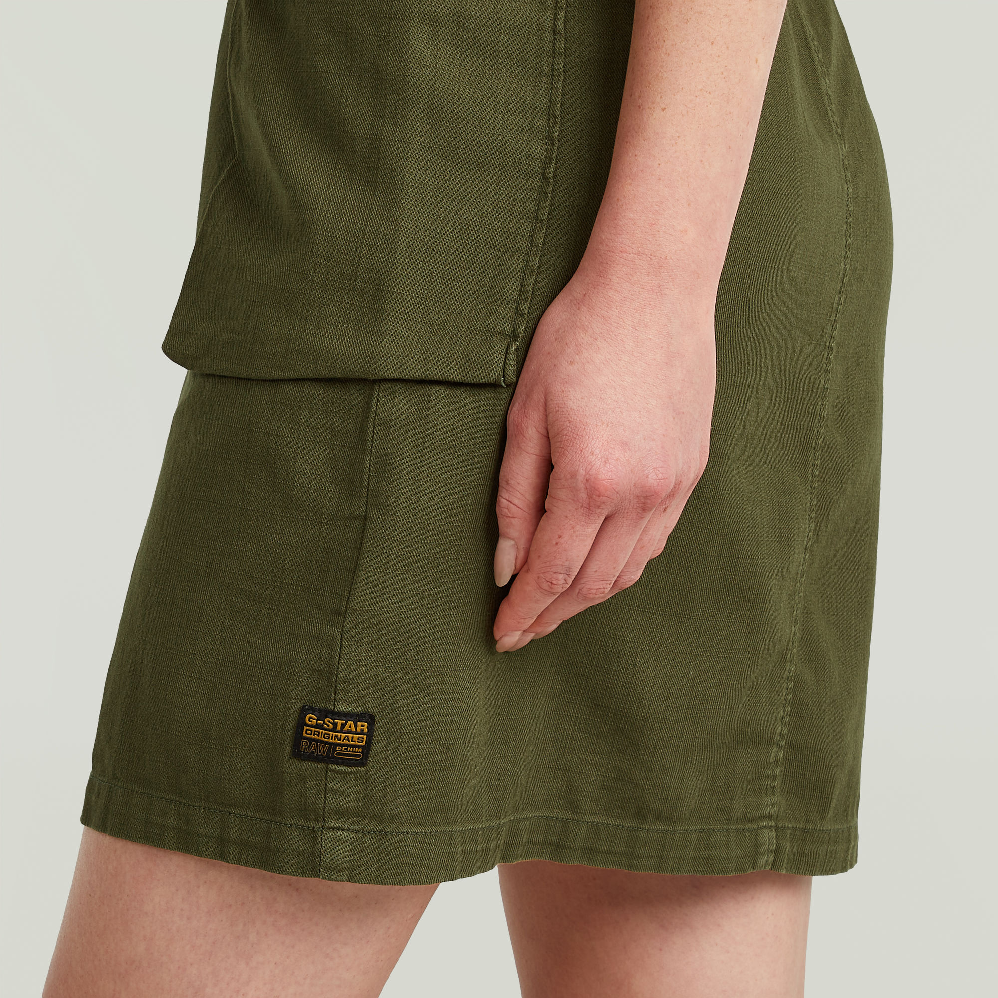 G-Star RAW Soft Utility Jurk Groen Dames
