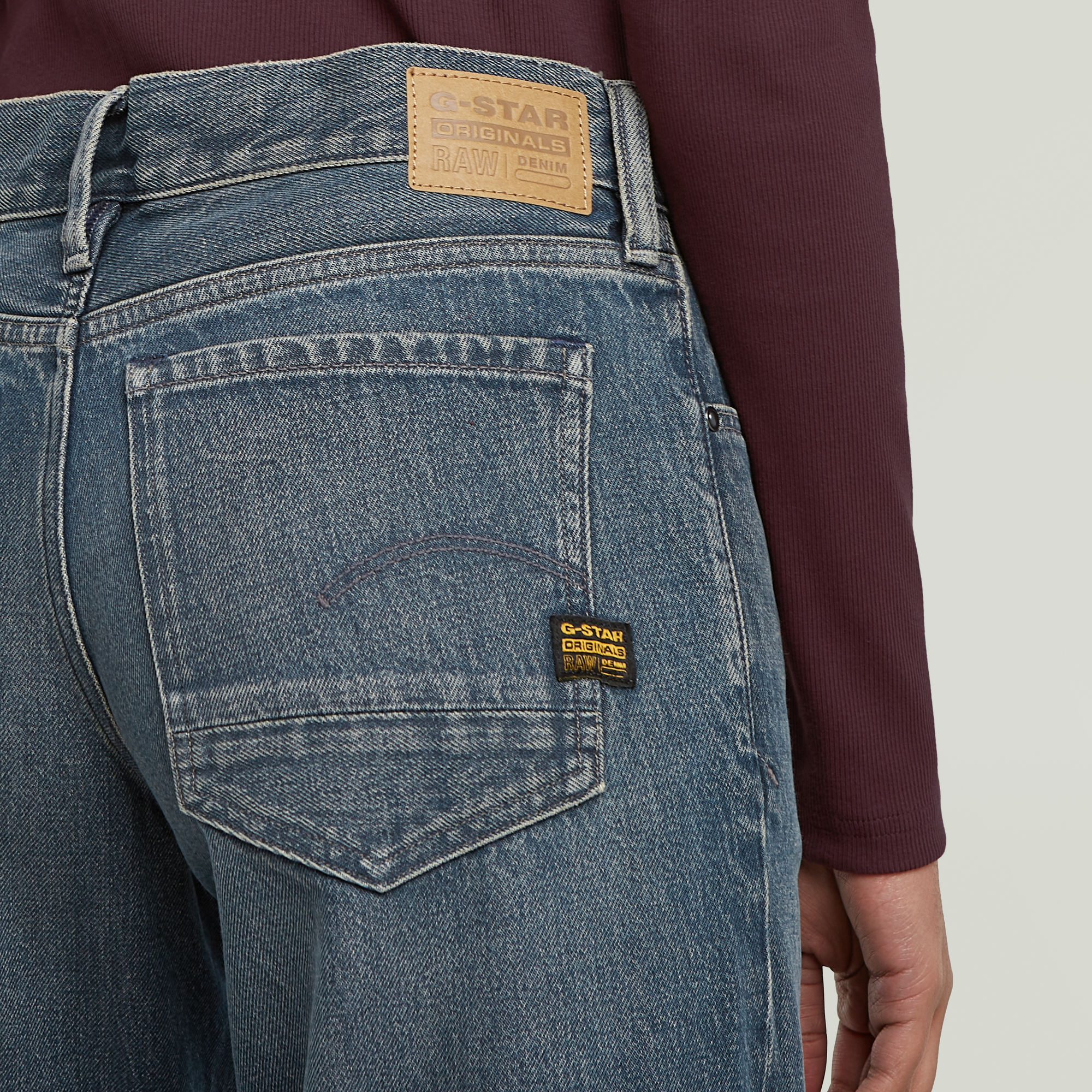 G-Star RAW Judee Loose Jeans Donkerblauw Dames