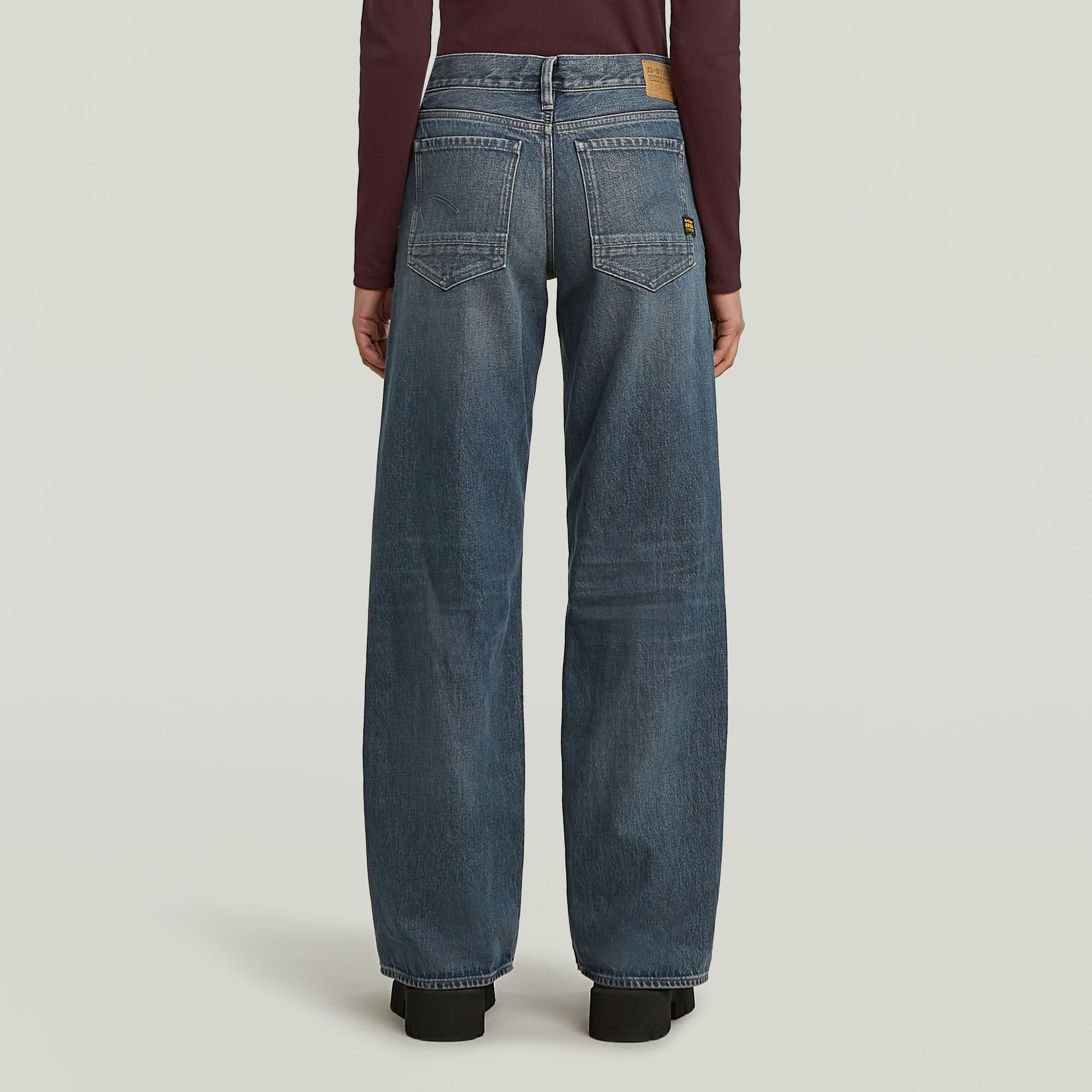 G-Star RAW Judee Loose Jeans Donkerblauw Dames