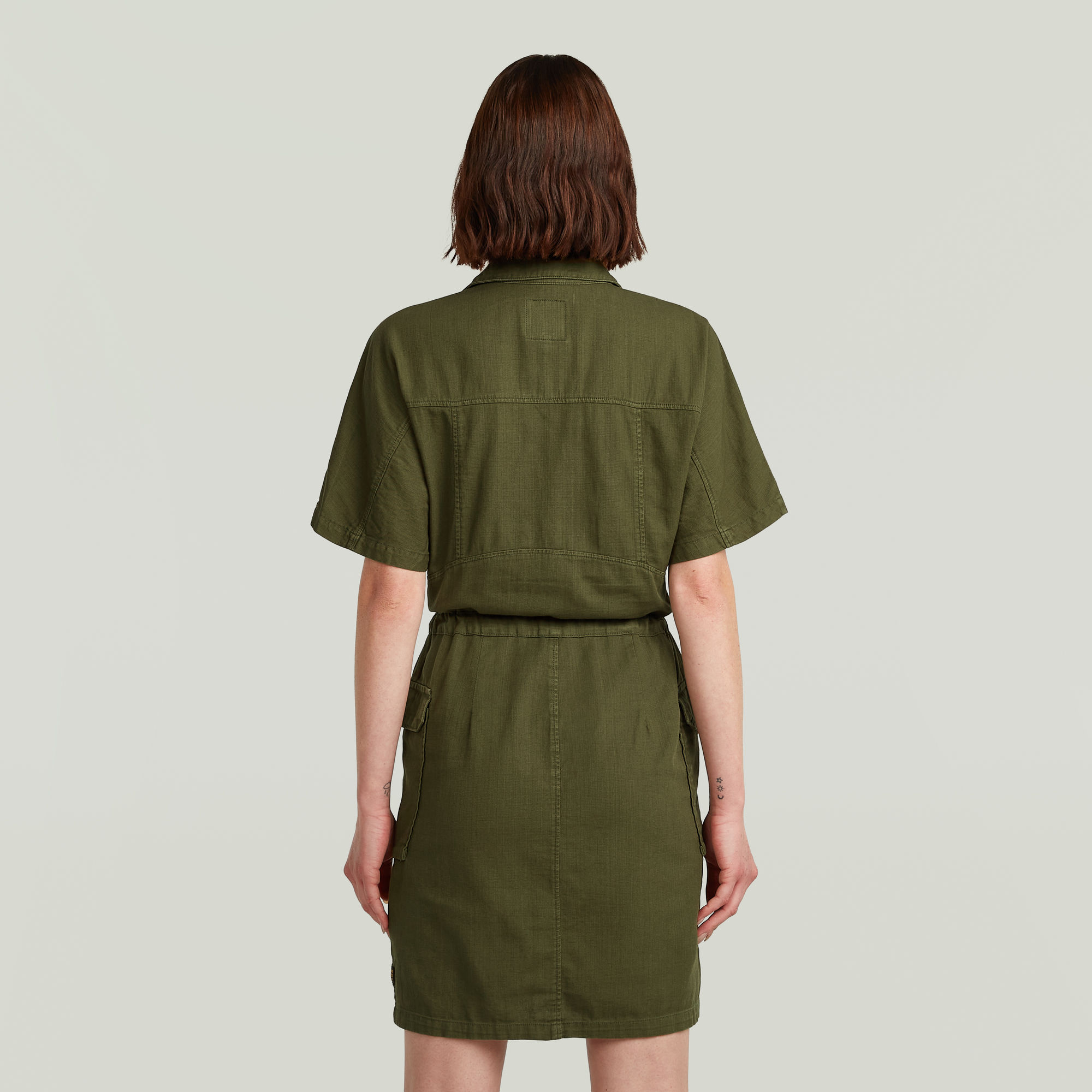 G-Star RAW Soft Utility Jurk Groen Dames