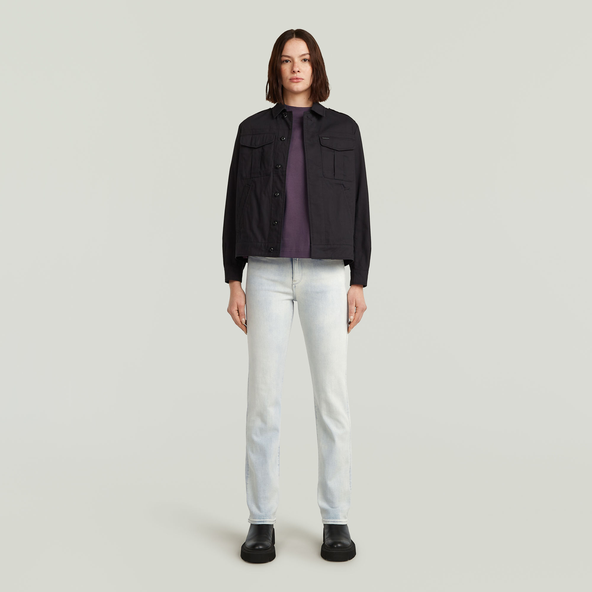 G-Star RAW Officer Jack 2.0 Zwart Dames