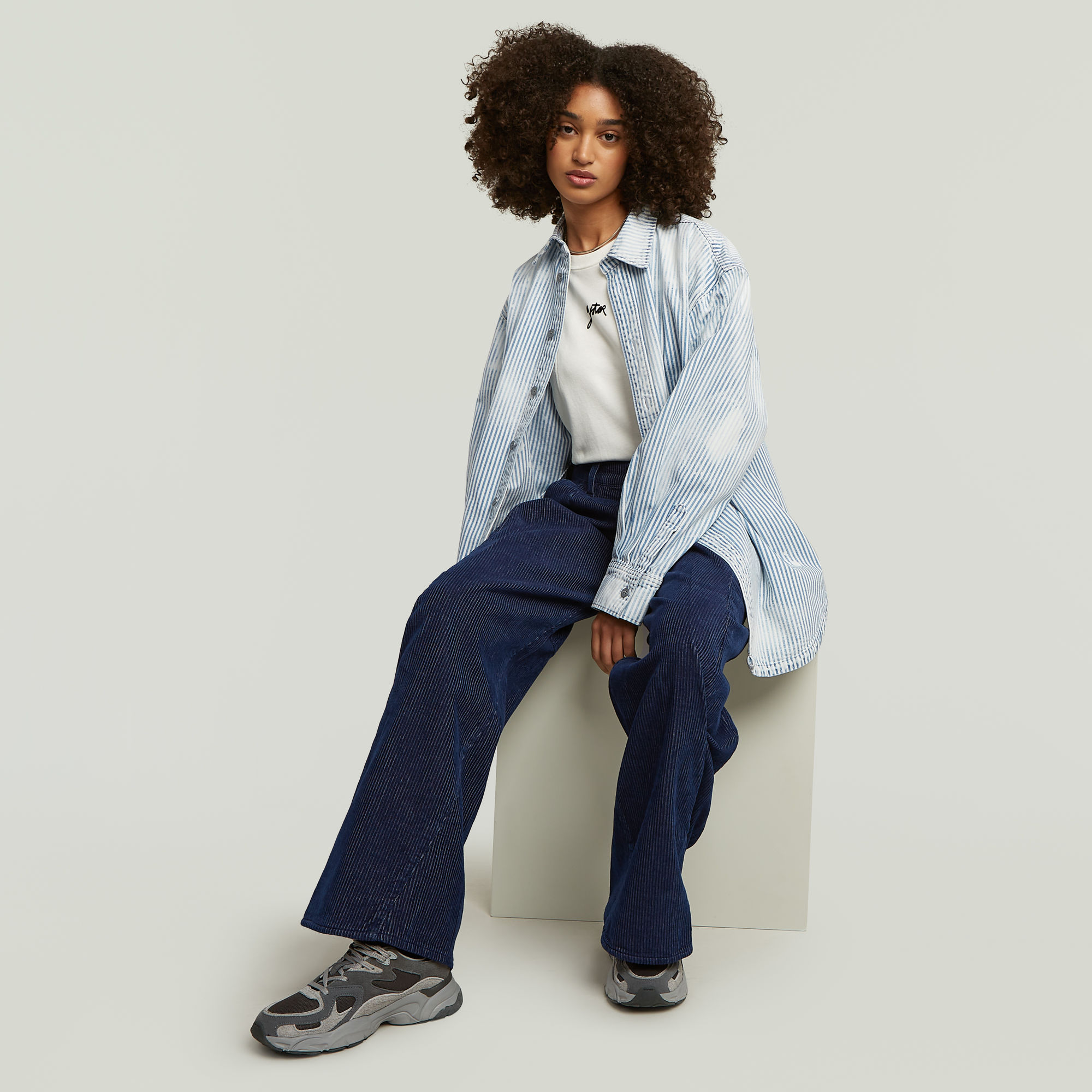 G-Star RAW Maxi Overshirt Anders Dames