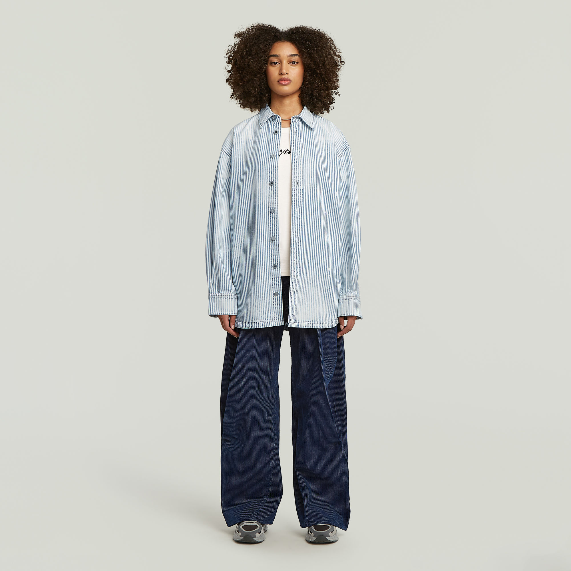 G-Star RAW Maxi Overshirt Anders Dames