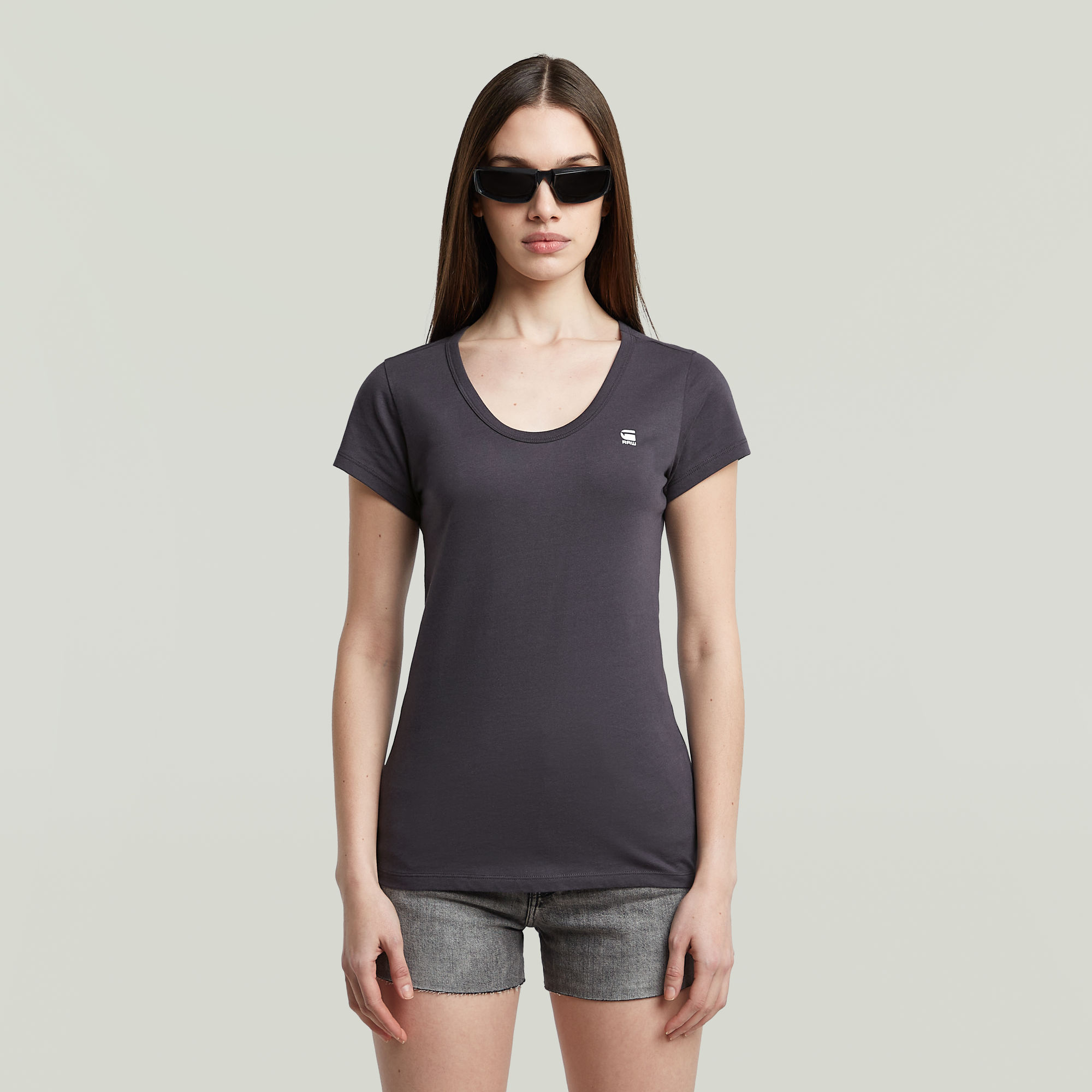 

Slim Top - Grijs - Dames
