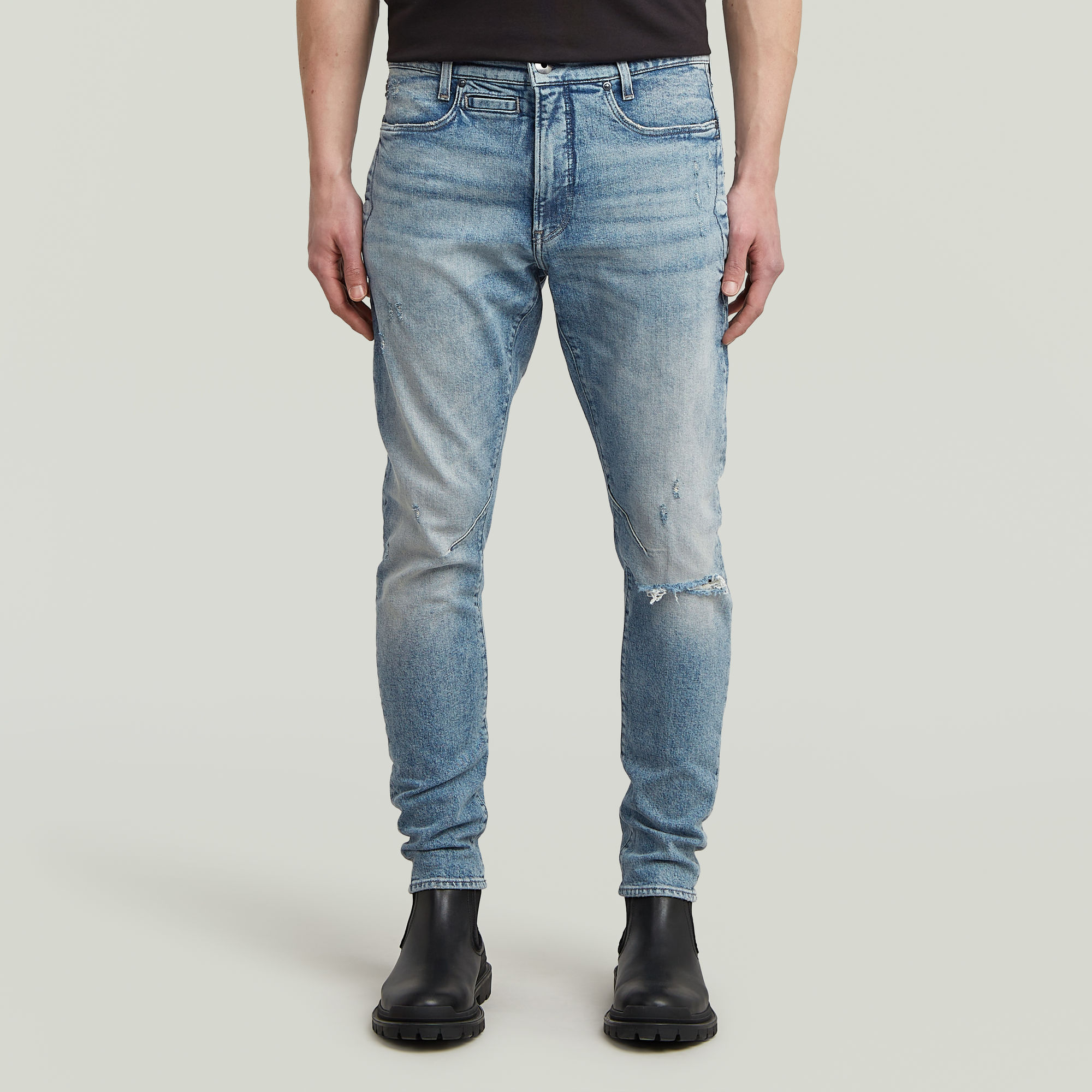 D-Staq Slim Jeans - Mittelblau - Herren