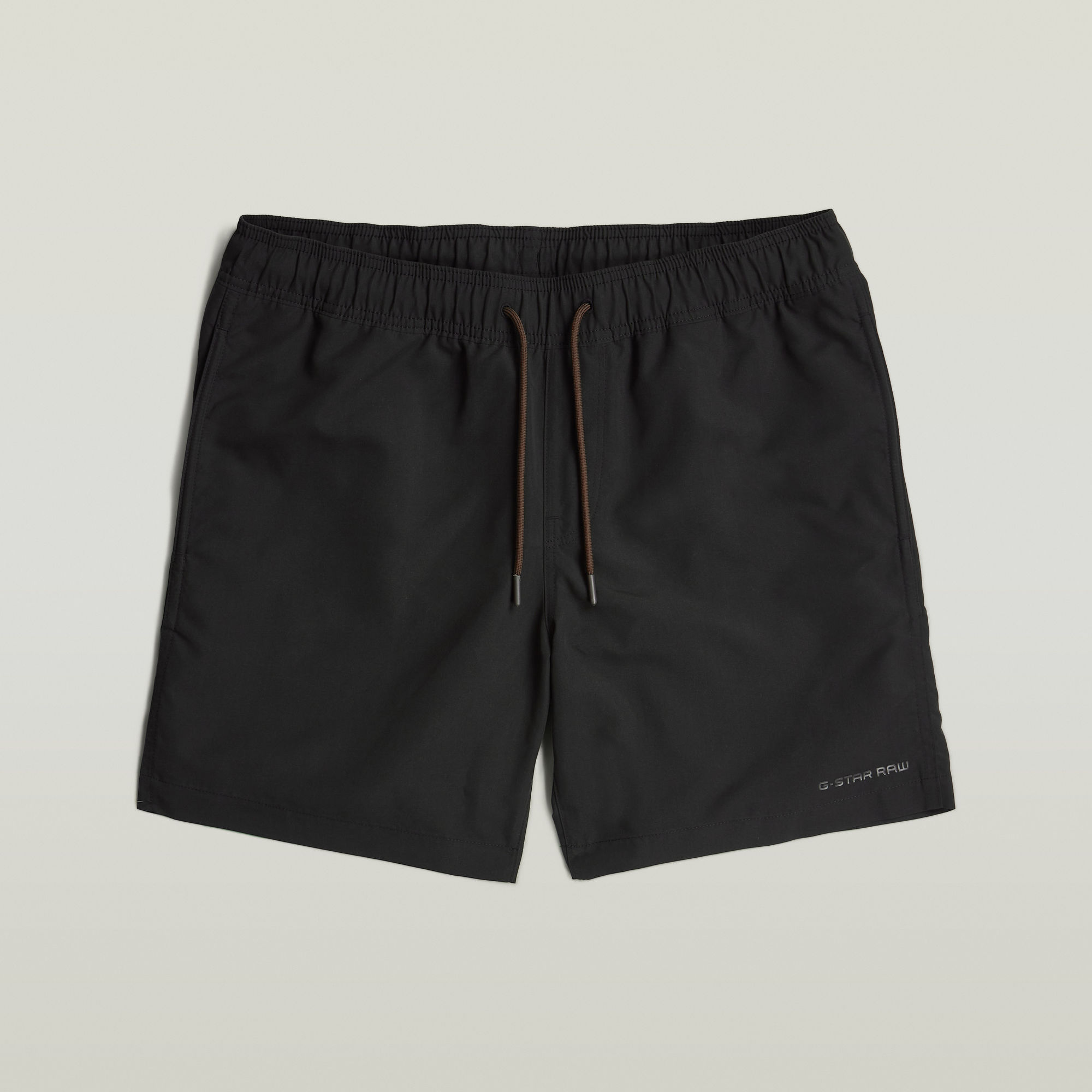 

Dirik Solid Swim Shorts - Black - Men