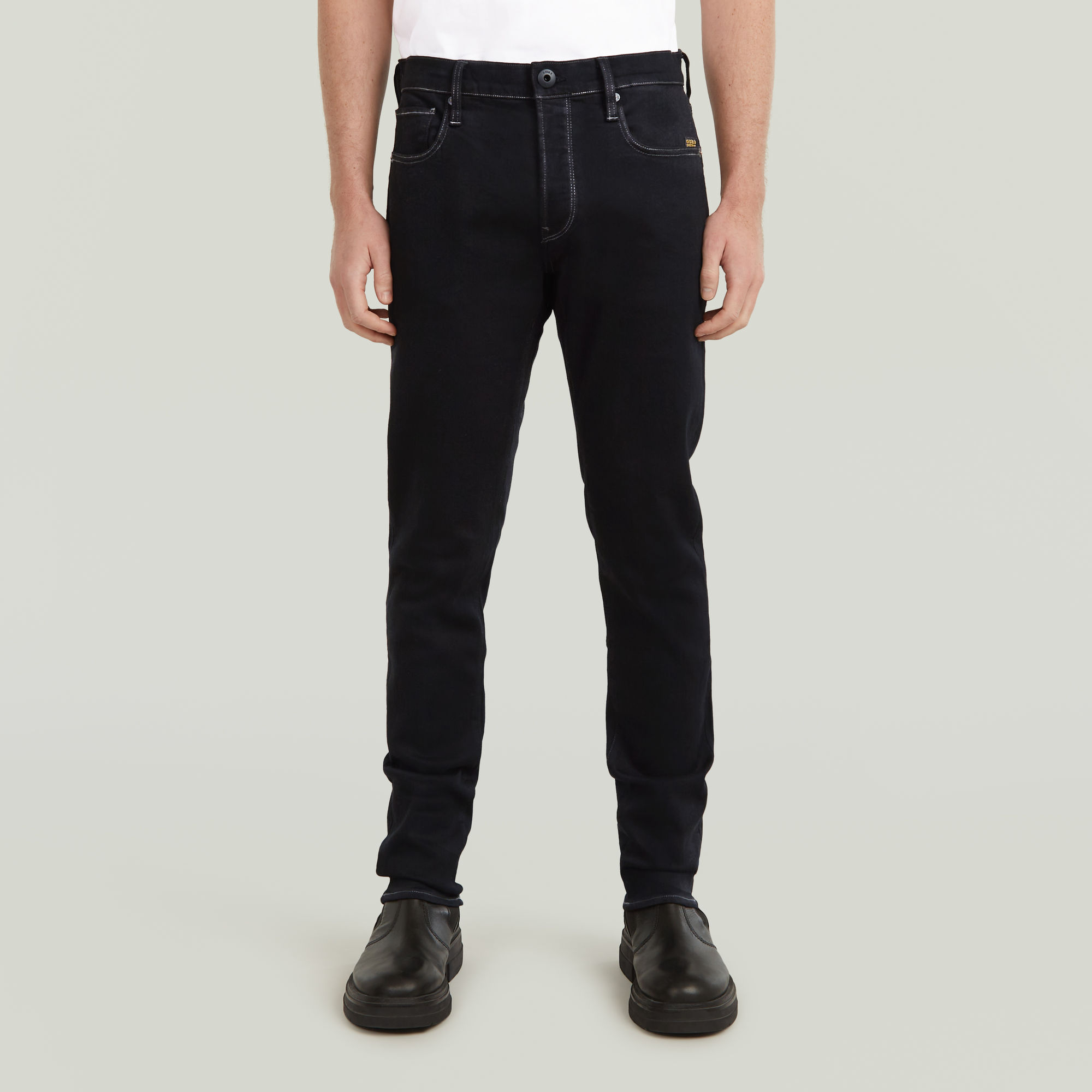 G-Star RAW 3301 Slim Jeans II Zwart Heren