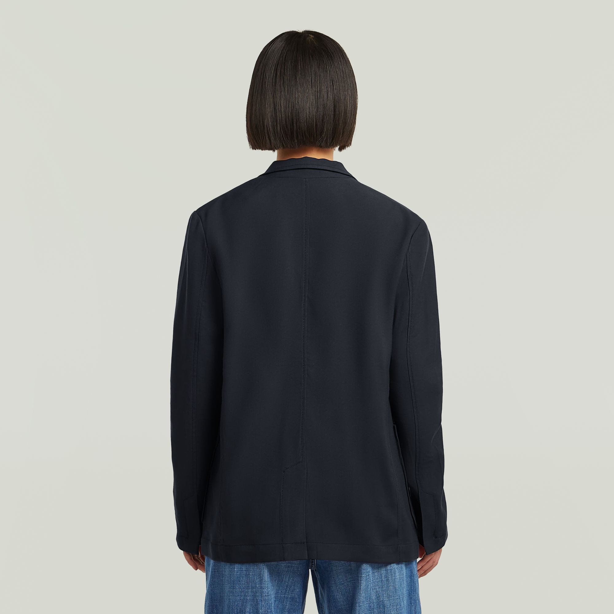 G-Star RAW 3D Boyfriend Blazer Donkerblauw Dames