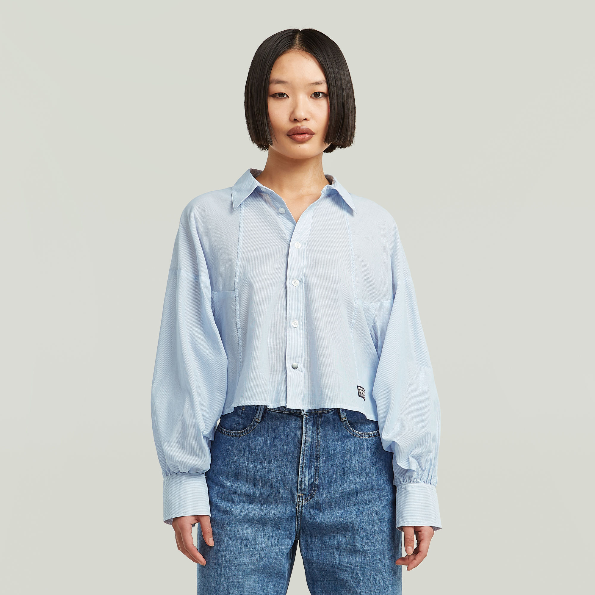 

Macro Balloon Shirt - Multi color - Women