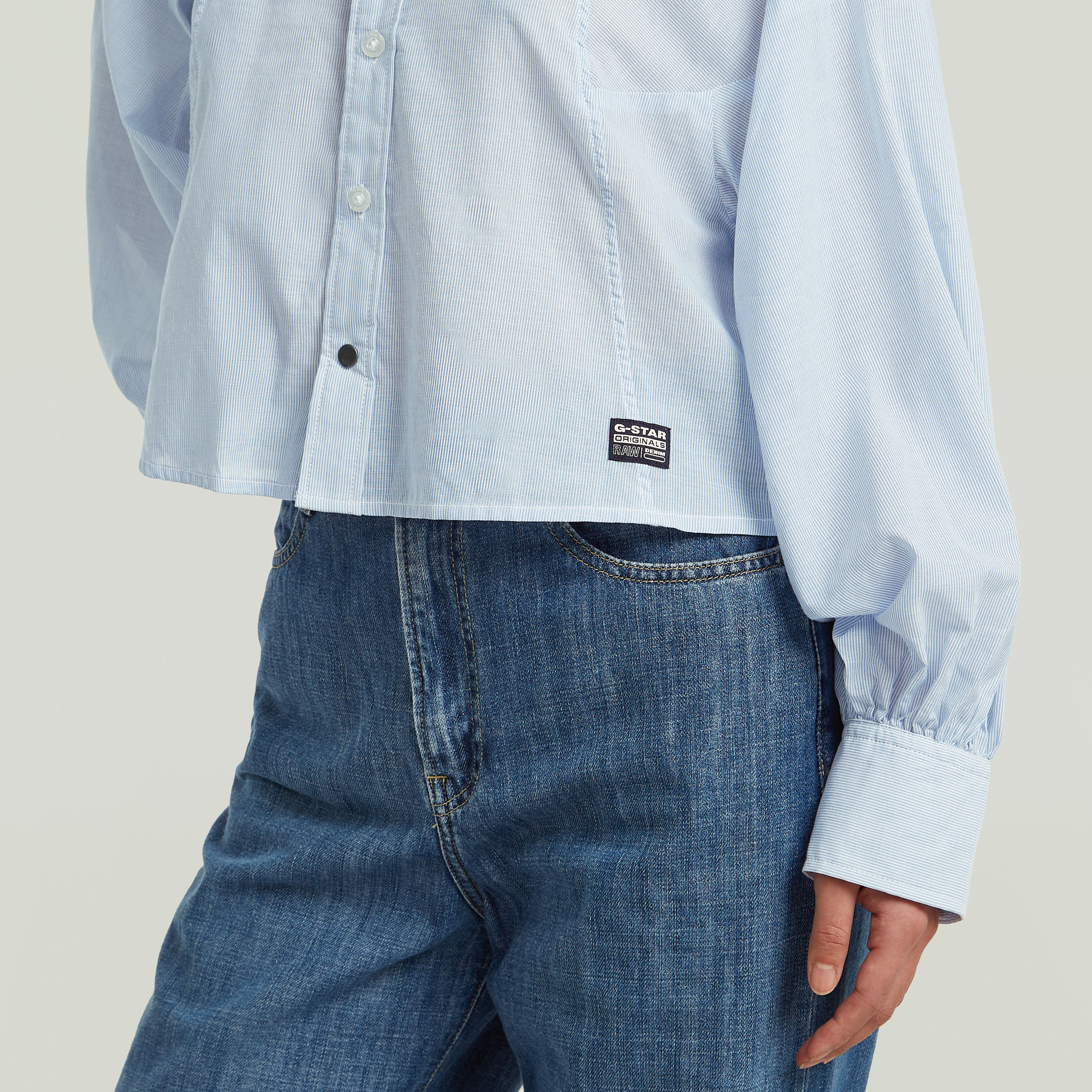 G-Star RAW Macro Balloon Blouse Meerkleurig Dames
