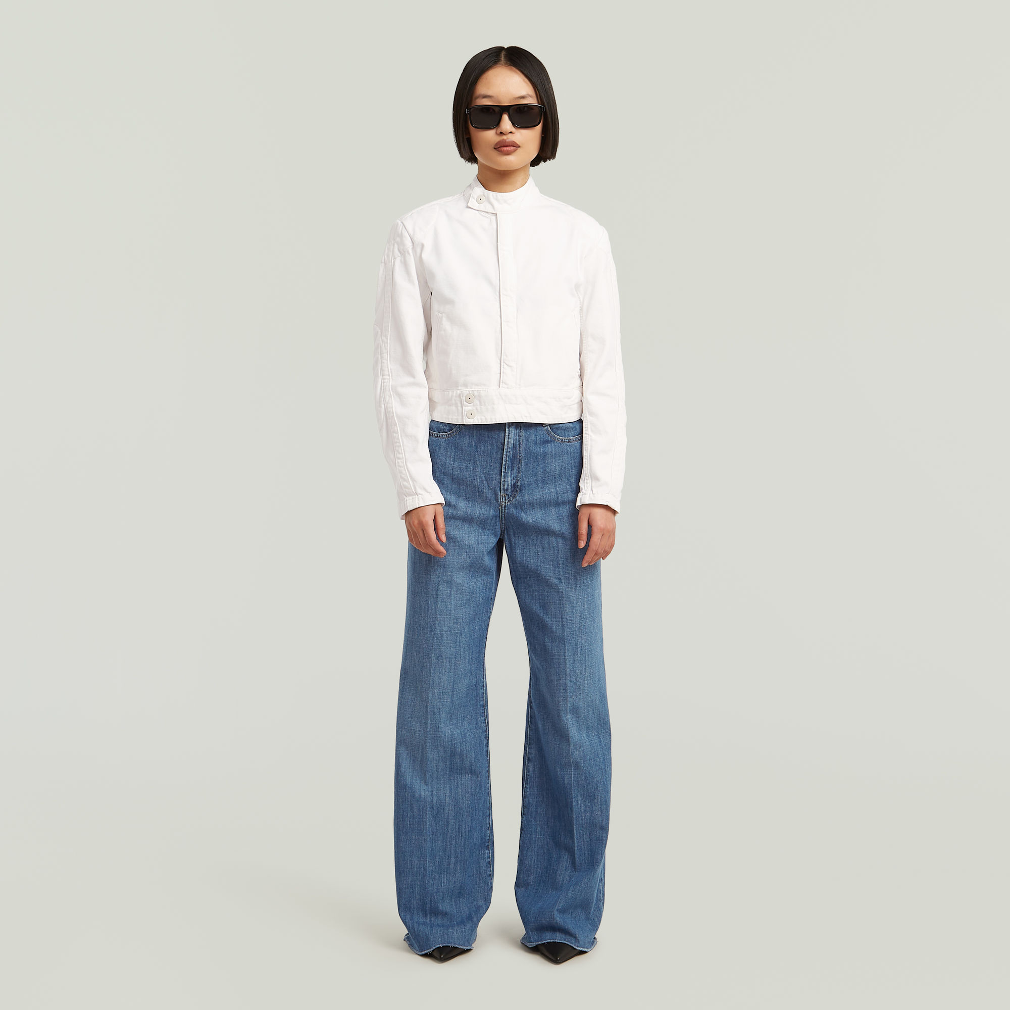 G-Star RAW Short Moto Jack Wit Dames