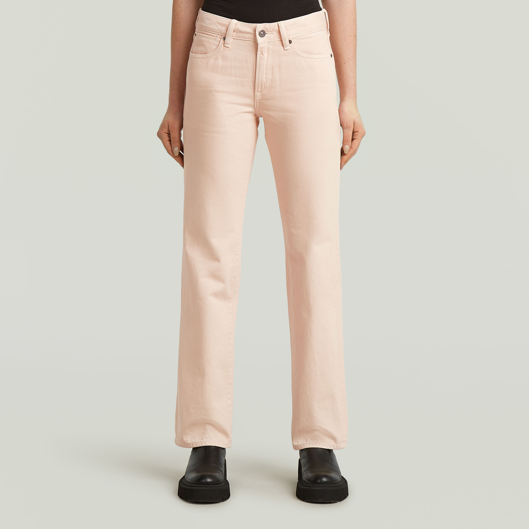 G-Star RAW G-Straight Jeans Roze Dames