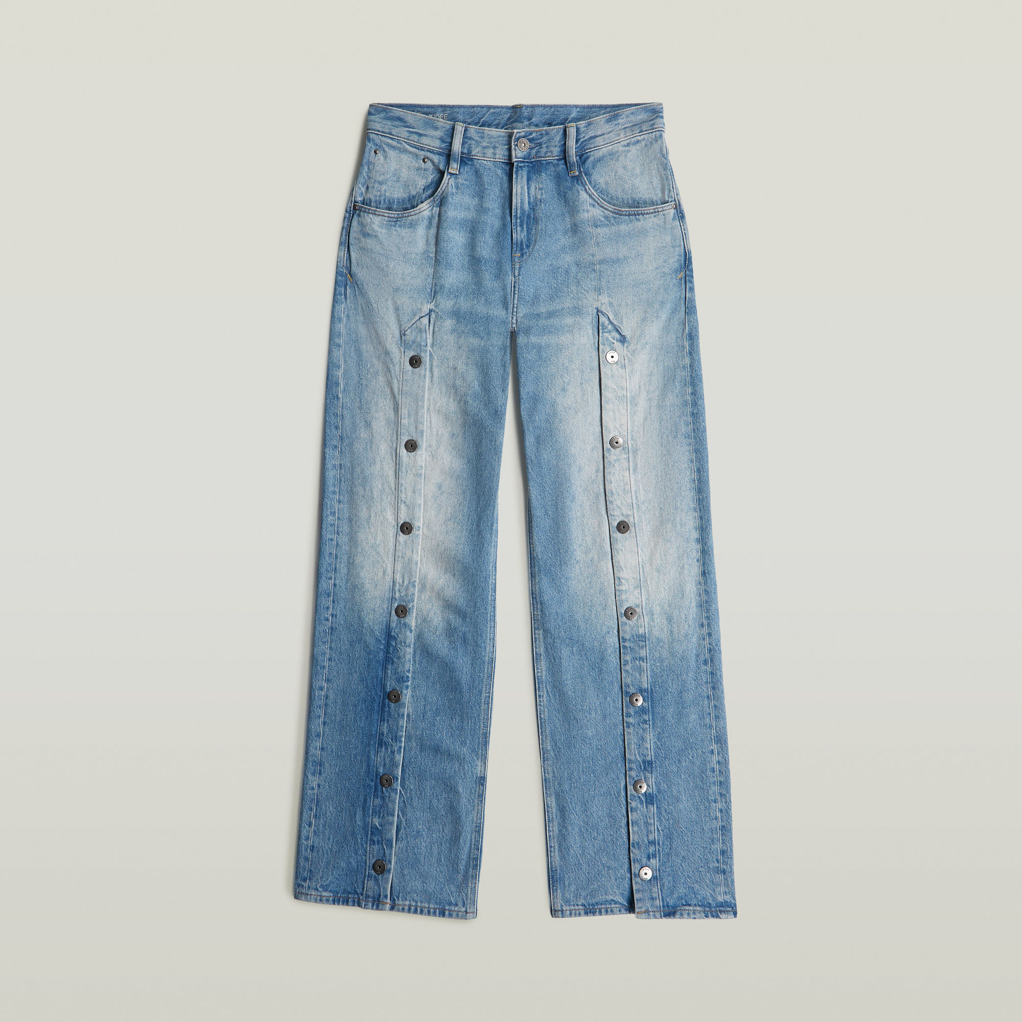 G-Star RAW Judee Snaps Loose Jeans Midden blauw Dames