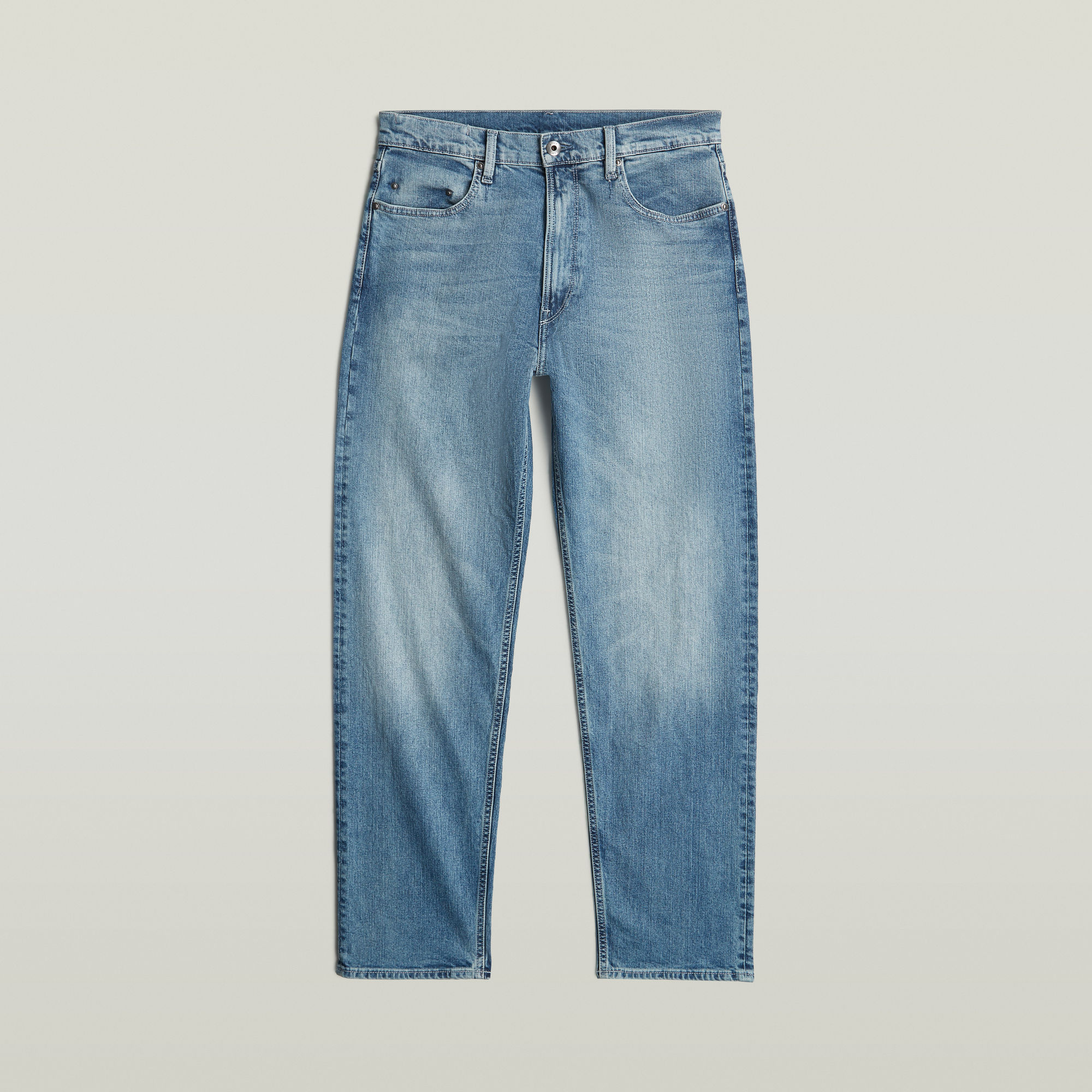 G-Star RAW Type 49 Relaxed Straight Jeans Midden blauw Heren