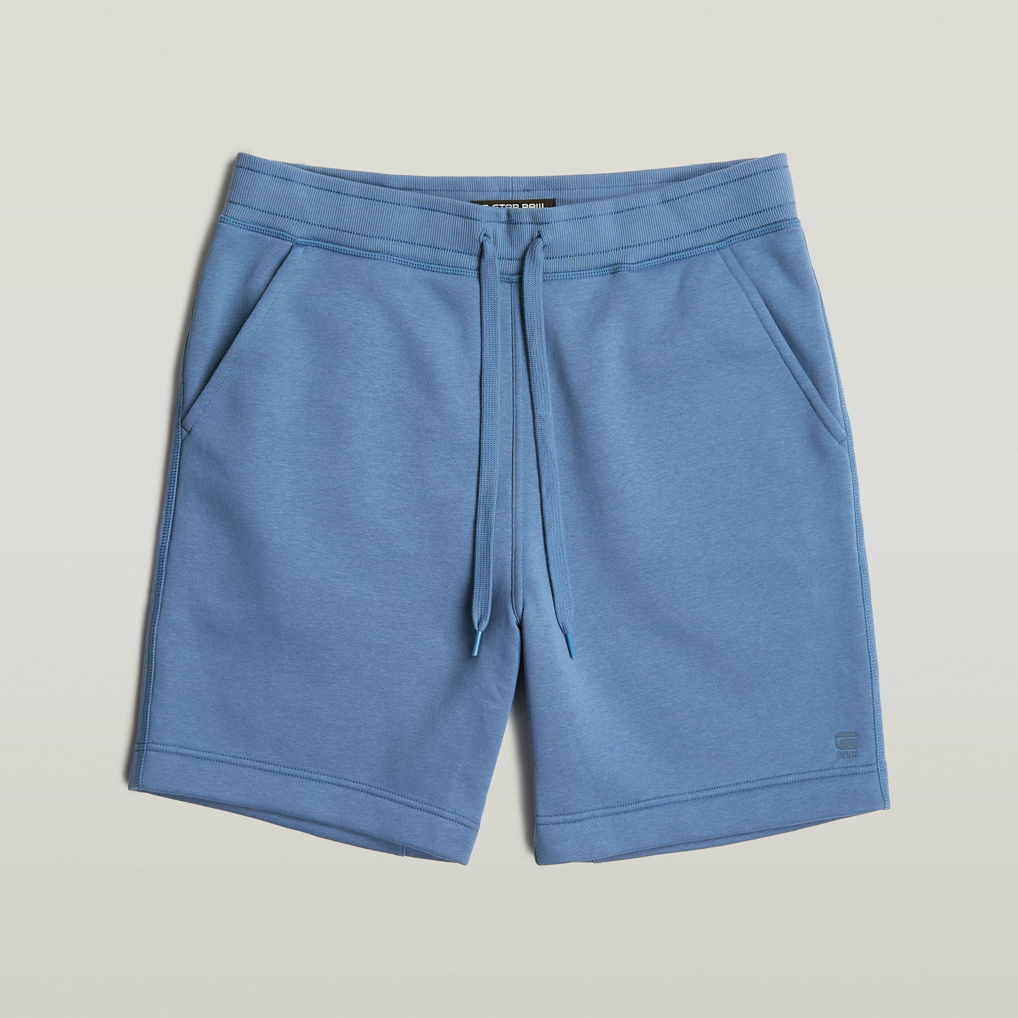 G-Star RAW Premium Core Sweatshort Midden blauw Heren