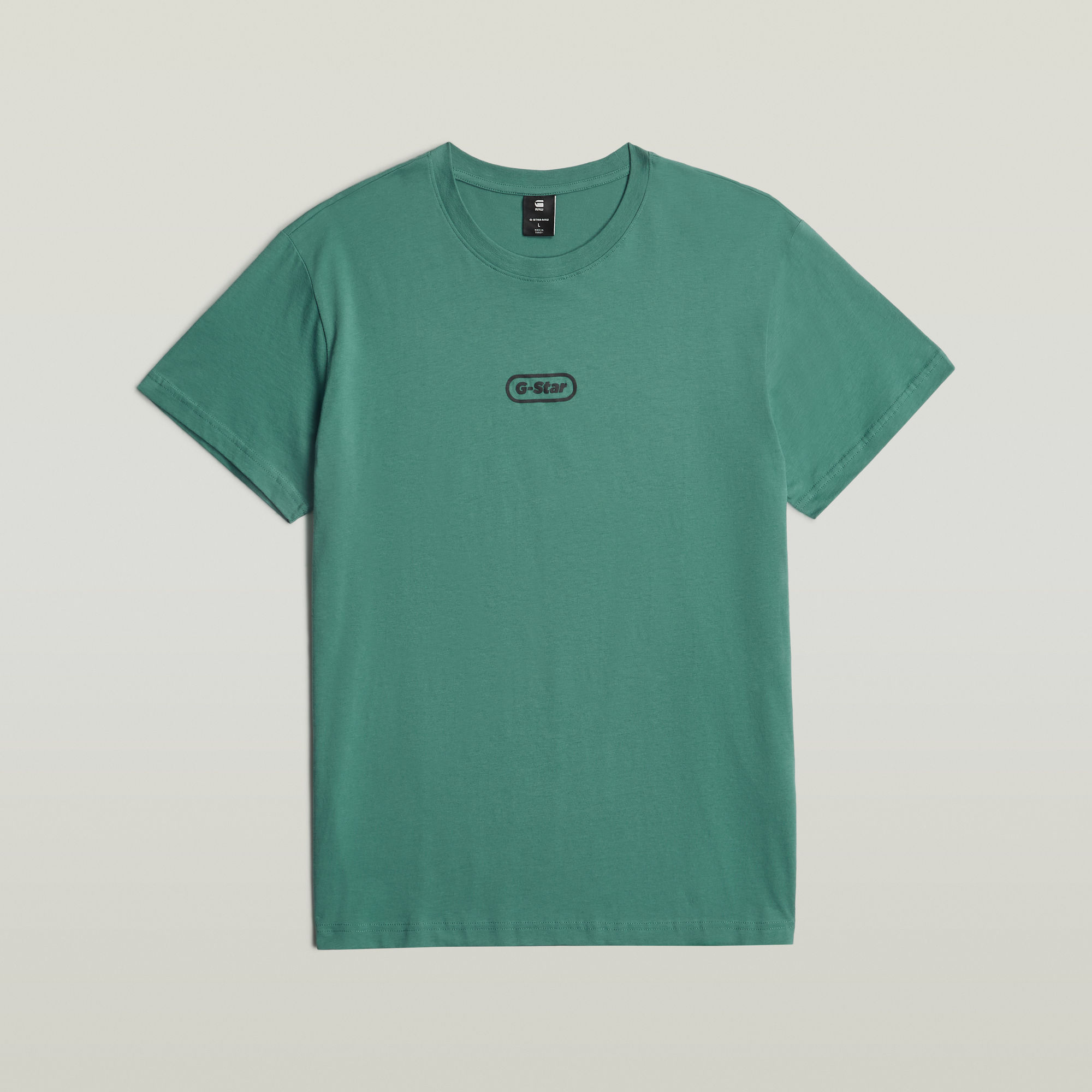 G-Star RAW Center Chest Logo T-Shirt Groen Heren