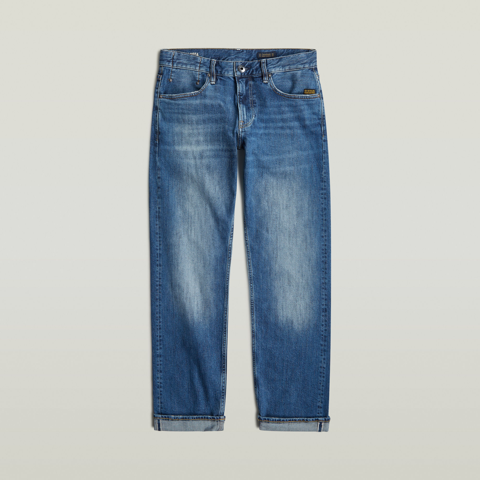 G-Star RAW Mosa Straight Selvedge Jeans Anders Heren