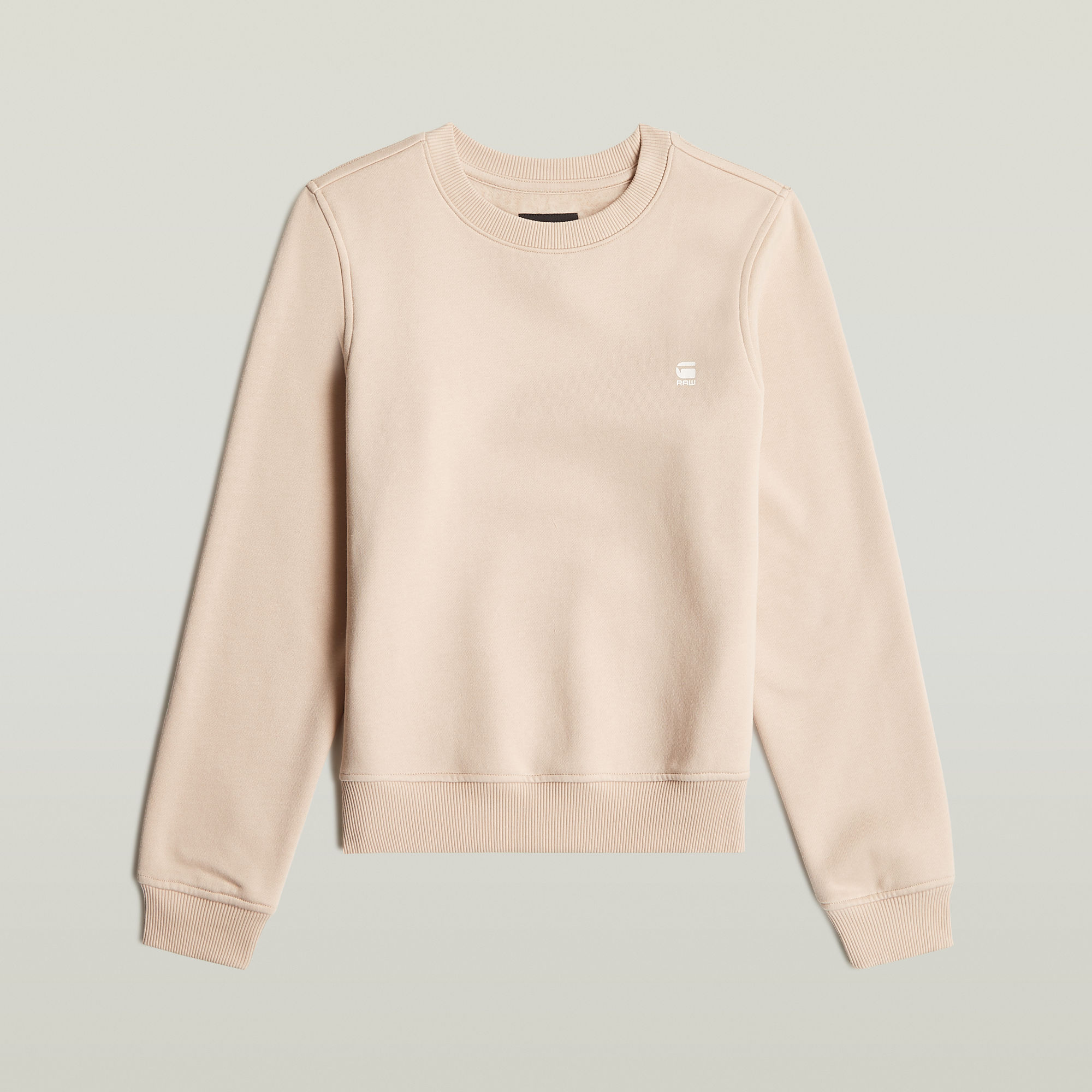 G-Star RAW Logo Crew Sweater Roze Dames